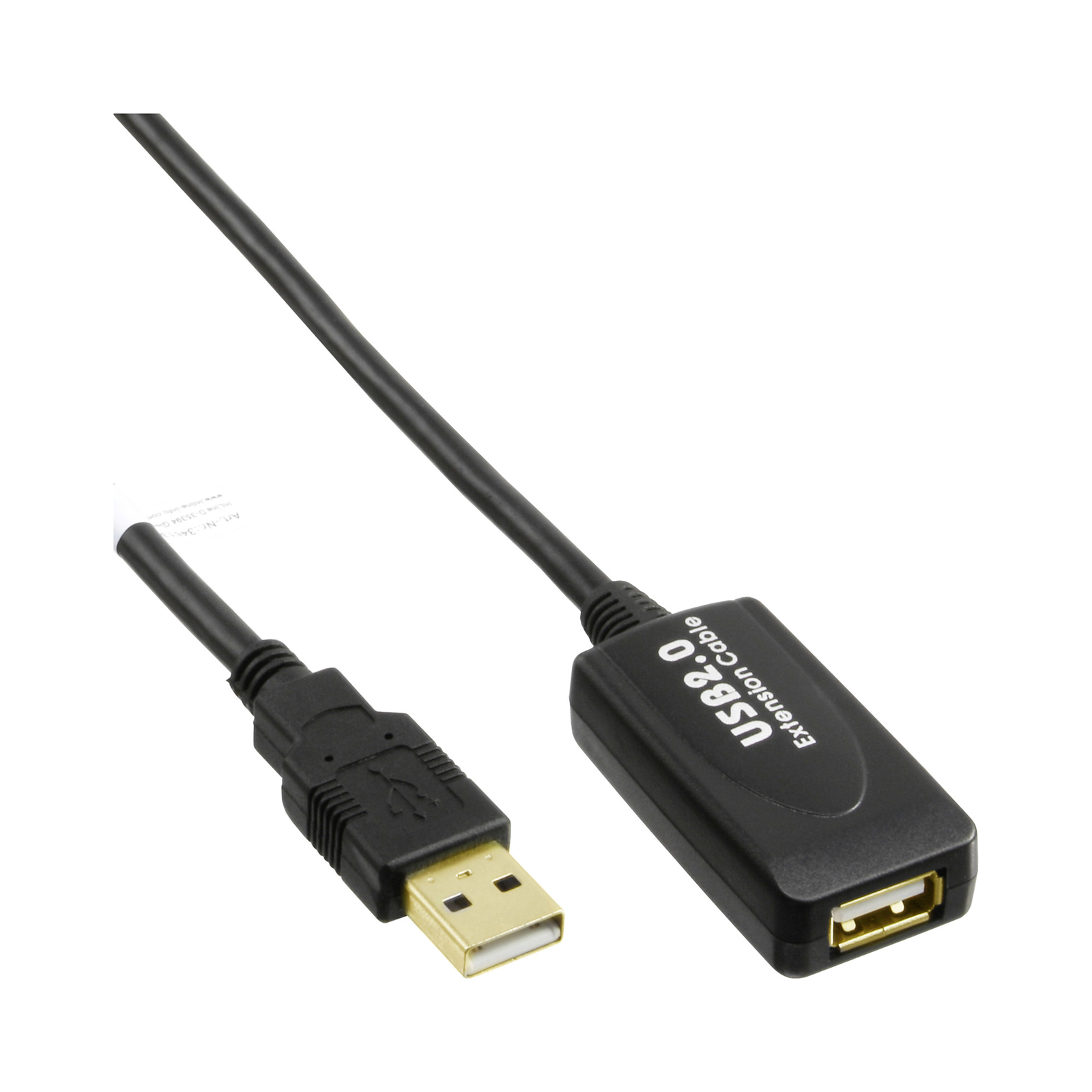 InLine USB 2.0 Active Connection with Signal Amplification InchRepeater Inch ST A BU A 20m
