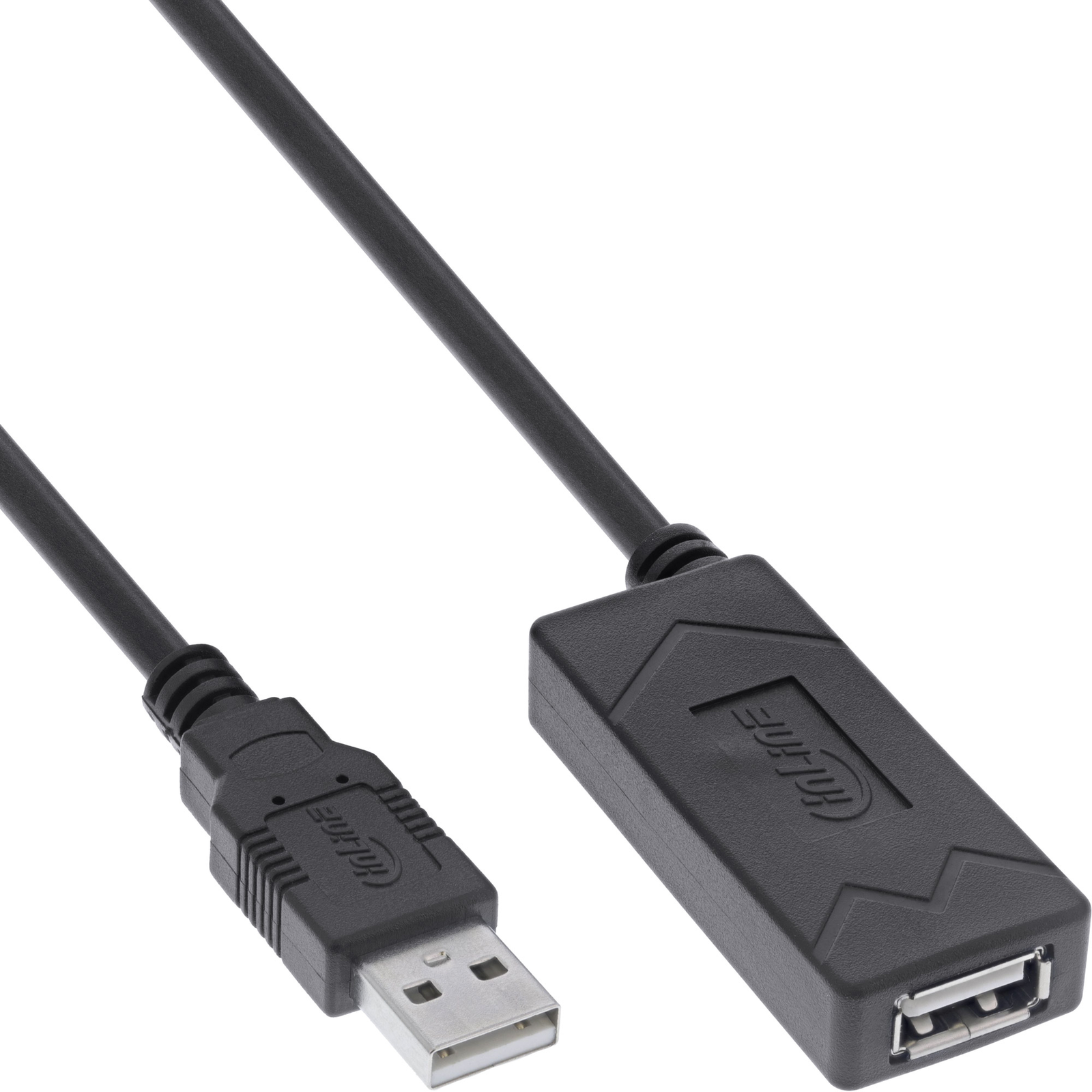 InLine USB 2.0 Active Extension USB-A Male-female 5m