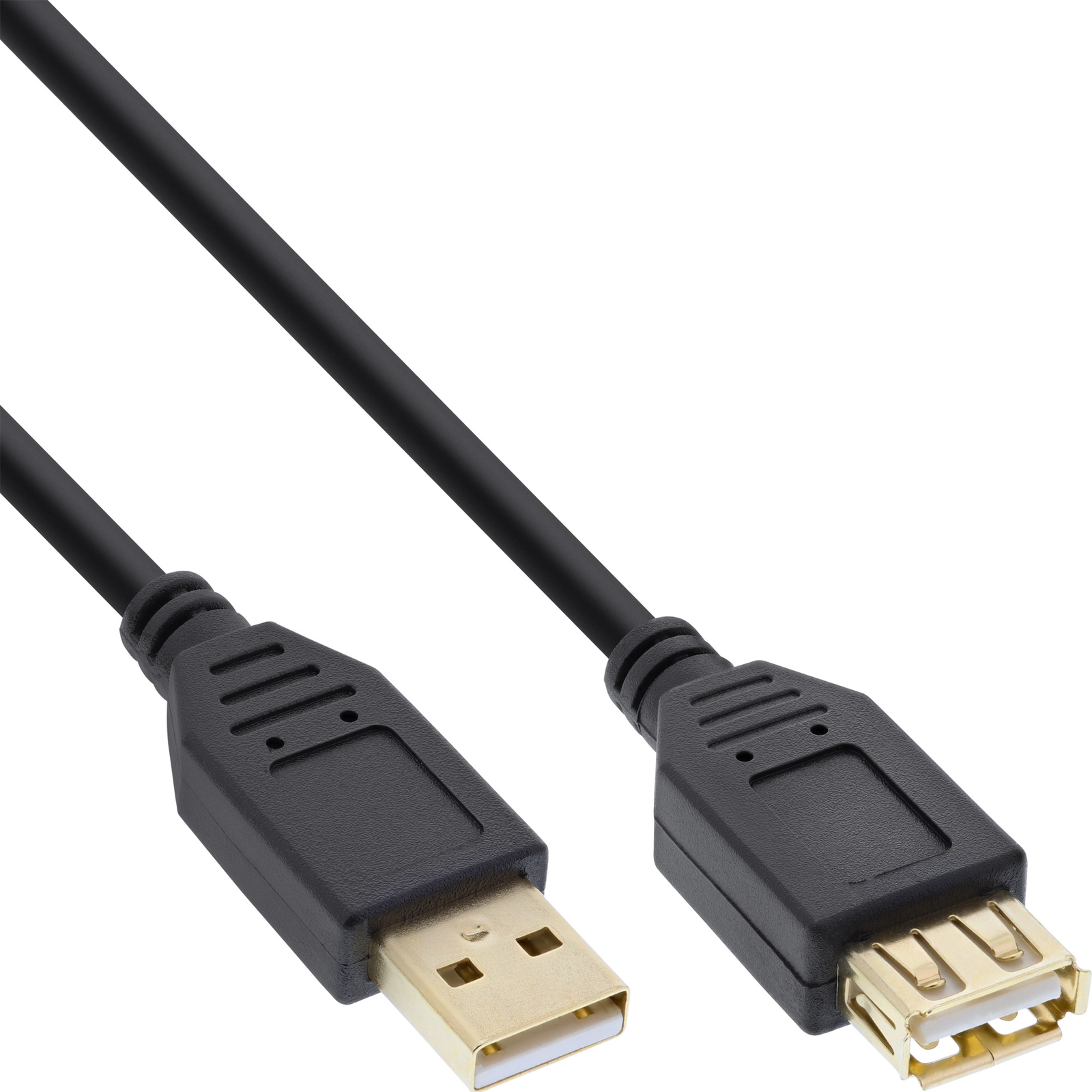 InLine USB 2.0 Extension gold-plated Contacts 0.5m