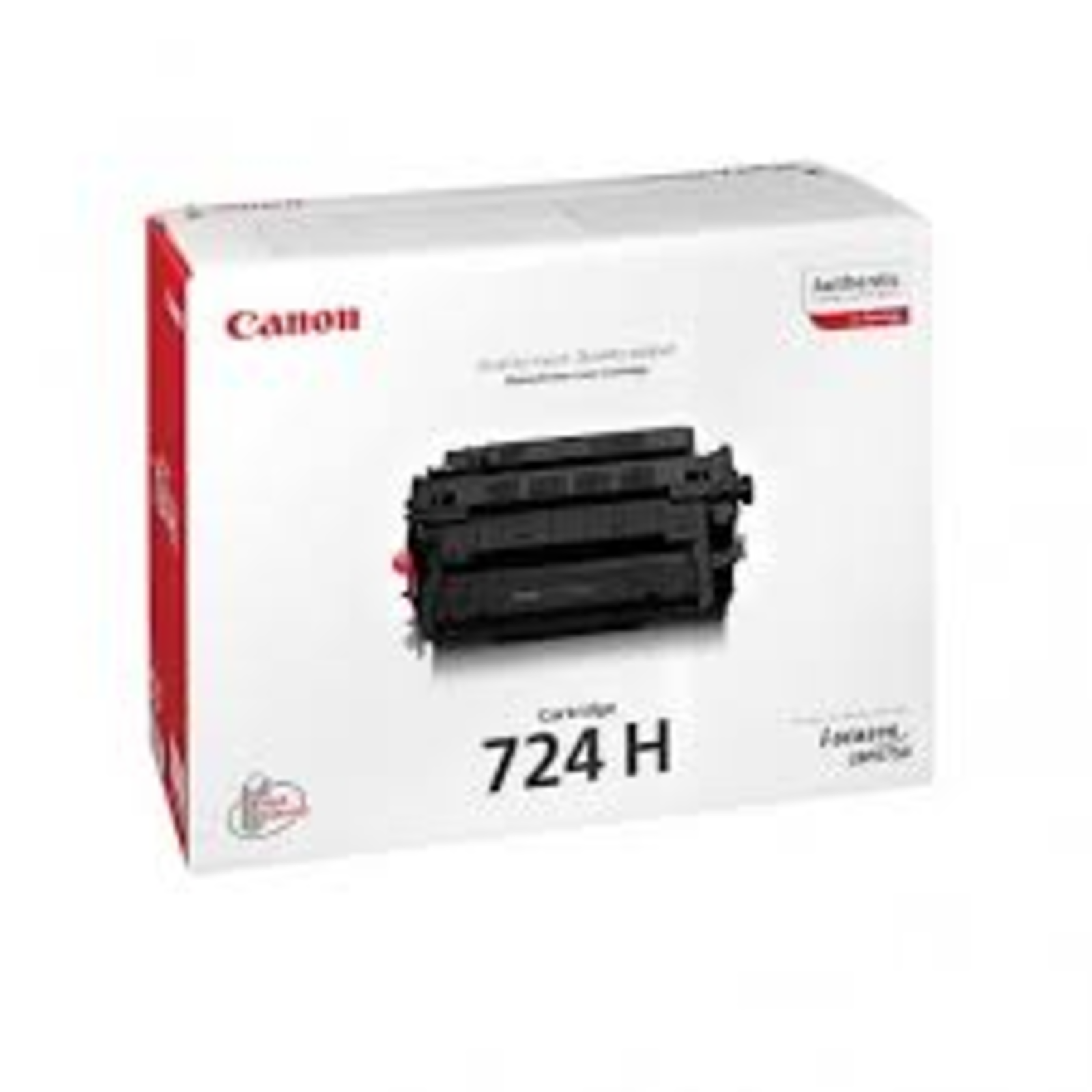 Canon 724H Identical to 3482B002 Black Toner ImageCLASS LBP6780X I-SENSYS LBP6750dn MF512x MF515x