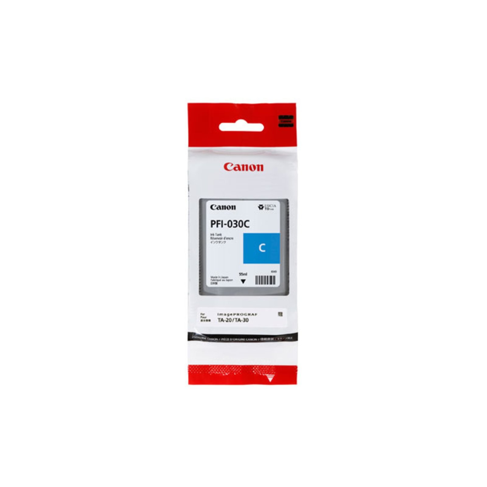 Canon PFI-030C 55 Ml cyan Original Ink Container