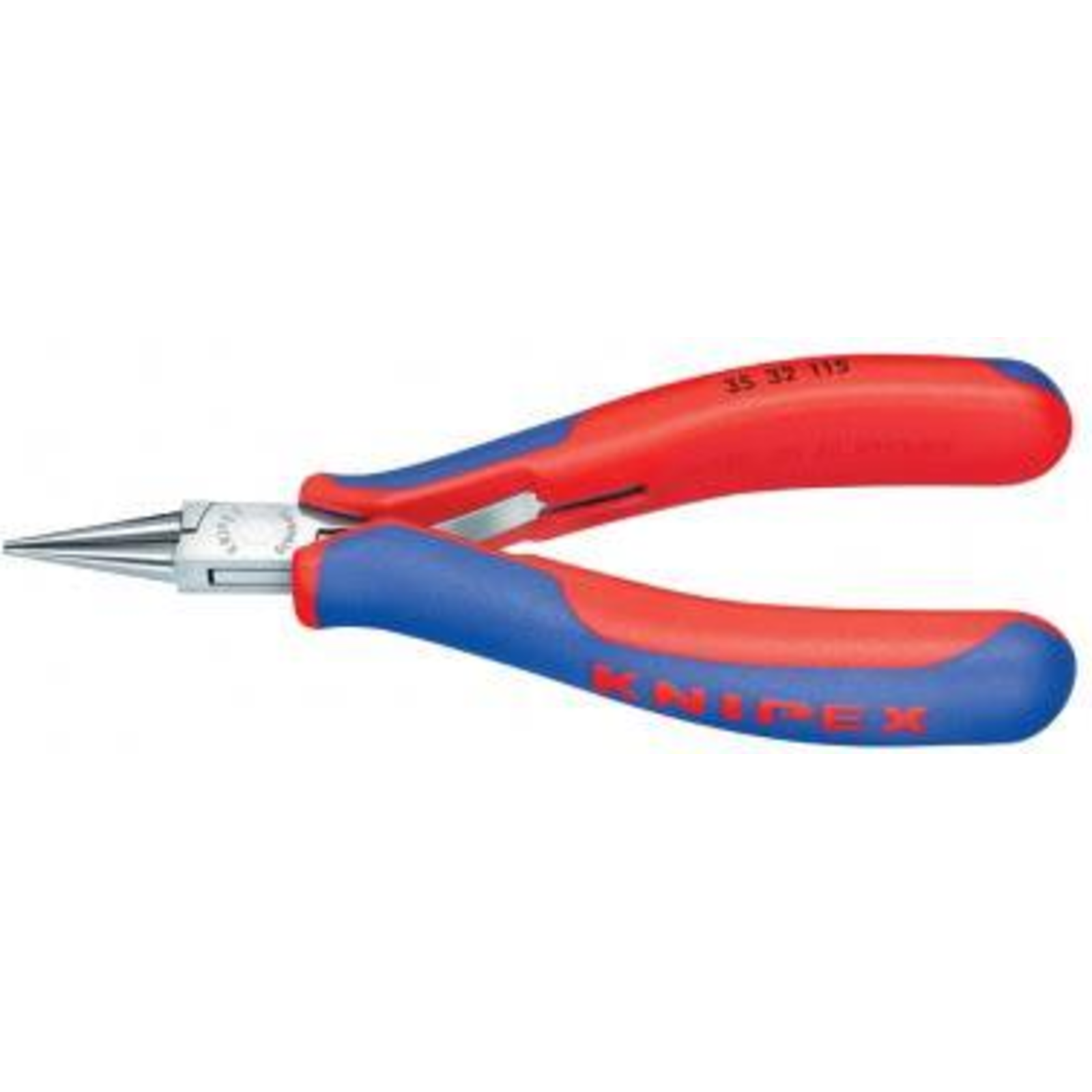 KNIPEX 35 32 115 Needle-nose Pliers 1 Mm 2.25 Cm Steel Blue/red 11.5 Cm