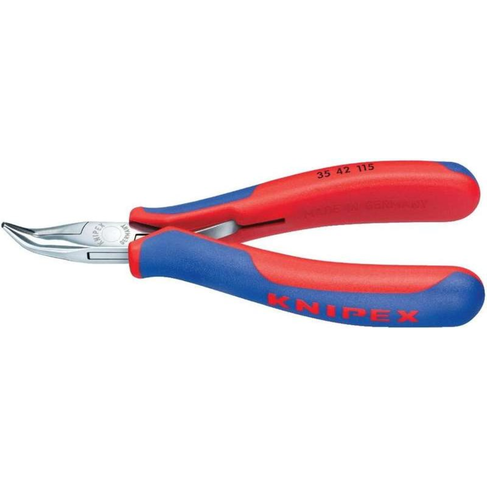KNIPEX 35 42 115 Needle-nose Pliers 1.5 Mm 2.25 Cm Steel Blue/red 11.5 Cm
