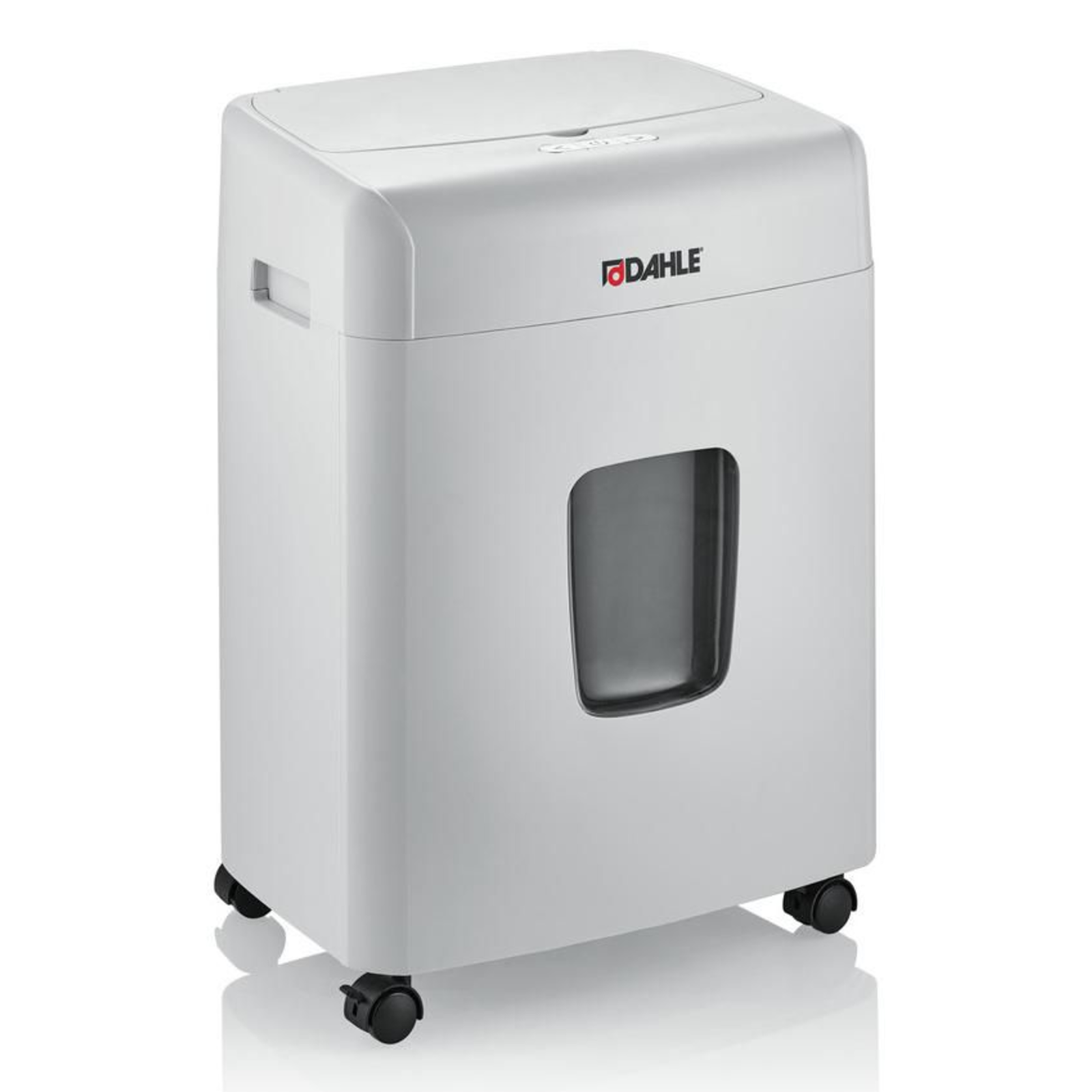 Novus Dahle ShredMATIC 90 Document Shredder with Particle Cut up to 90 Sheets Light Gray