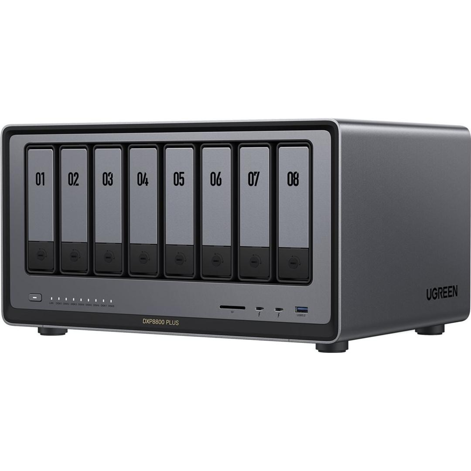 Ugreen Network Attached Storage NAS DXP8800 Plus EU Diskless NAS