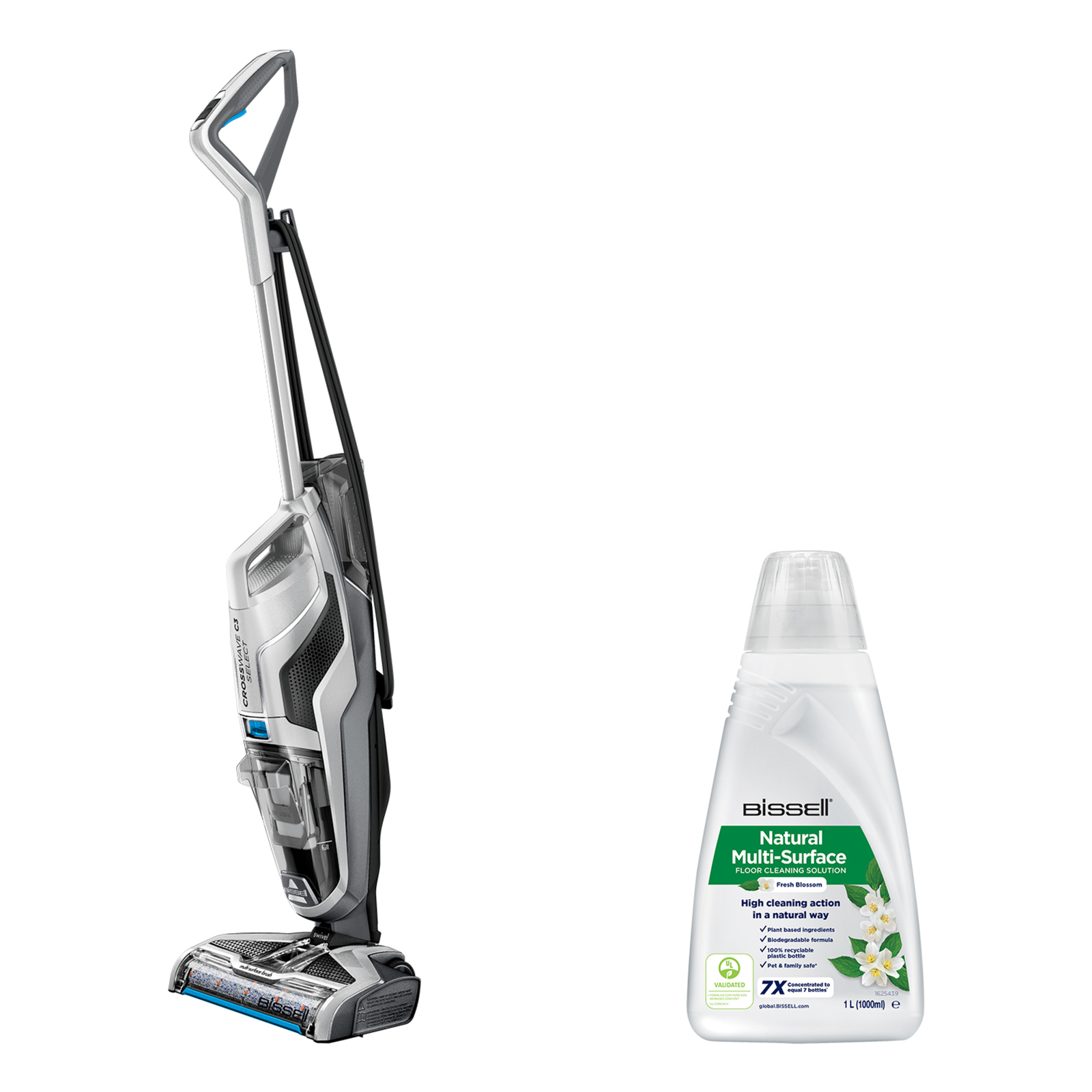 BISSELL Homecare CrossWave C3 Select Wet Dry Vacuum Cleaner
