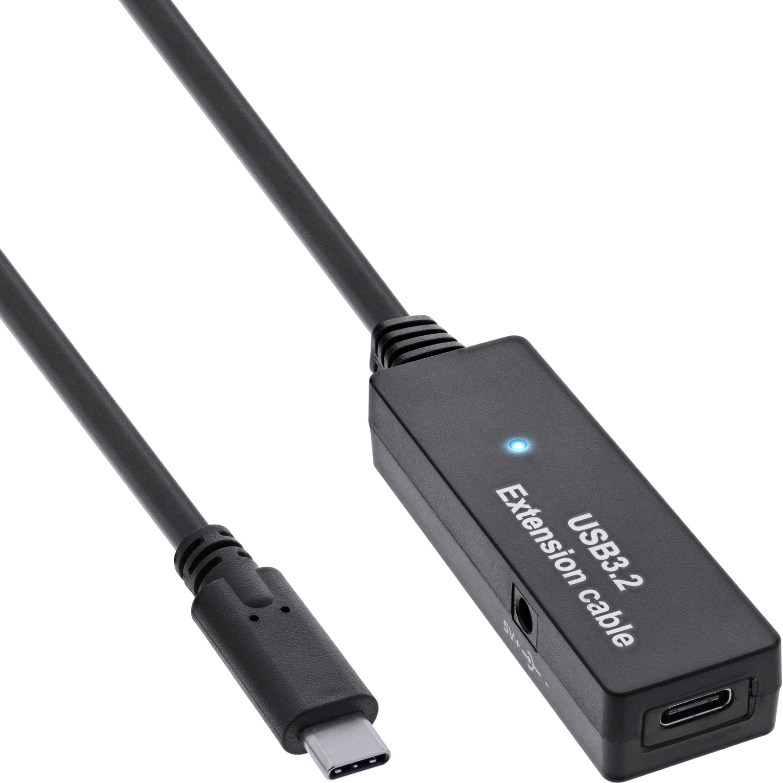 InLine USB 3.2 Gen.1 Active Extension USB-C Male to USB-C Female 5m