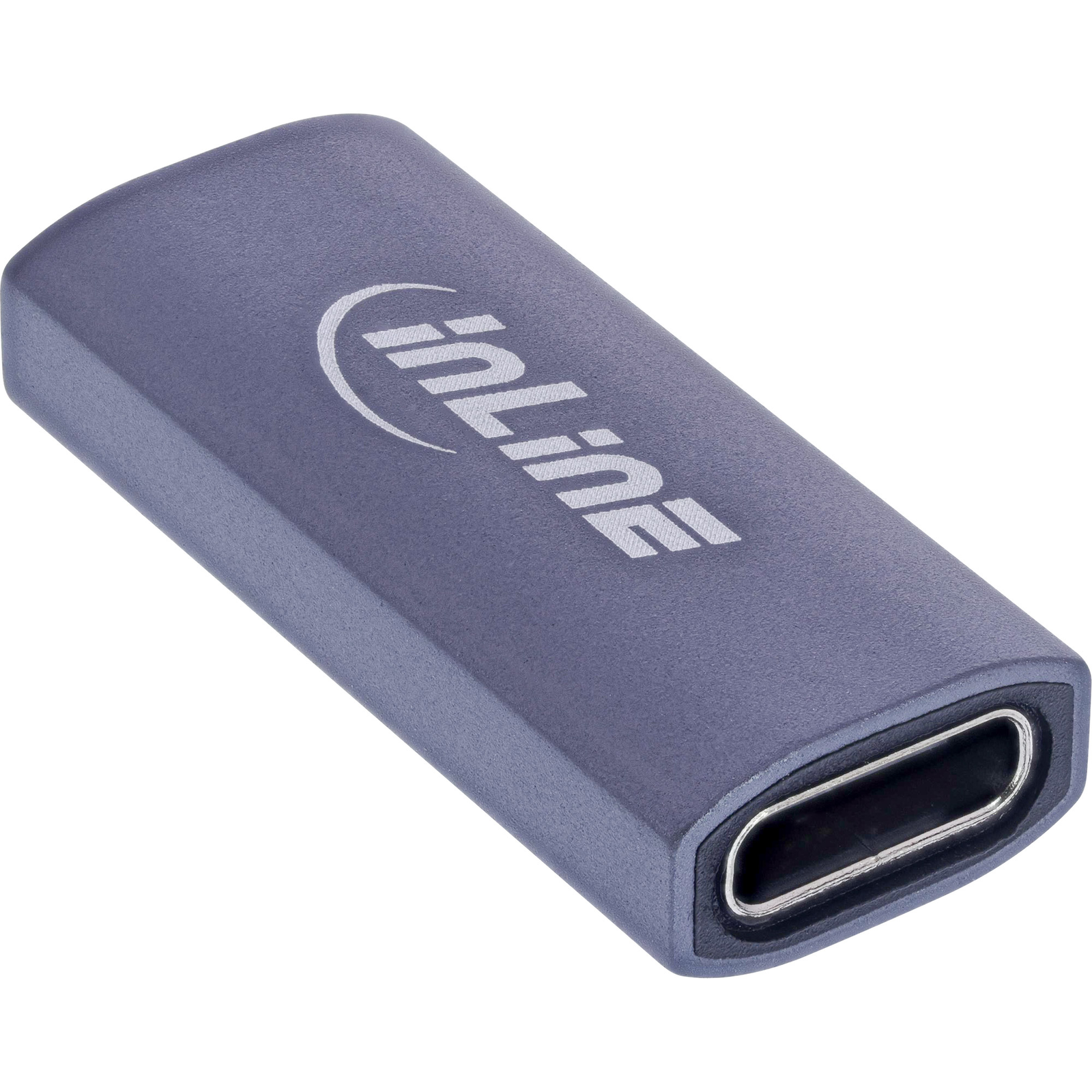 InLine USB4 Adapter USB-C Female-female Aluminum Grey