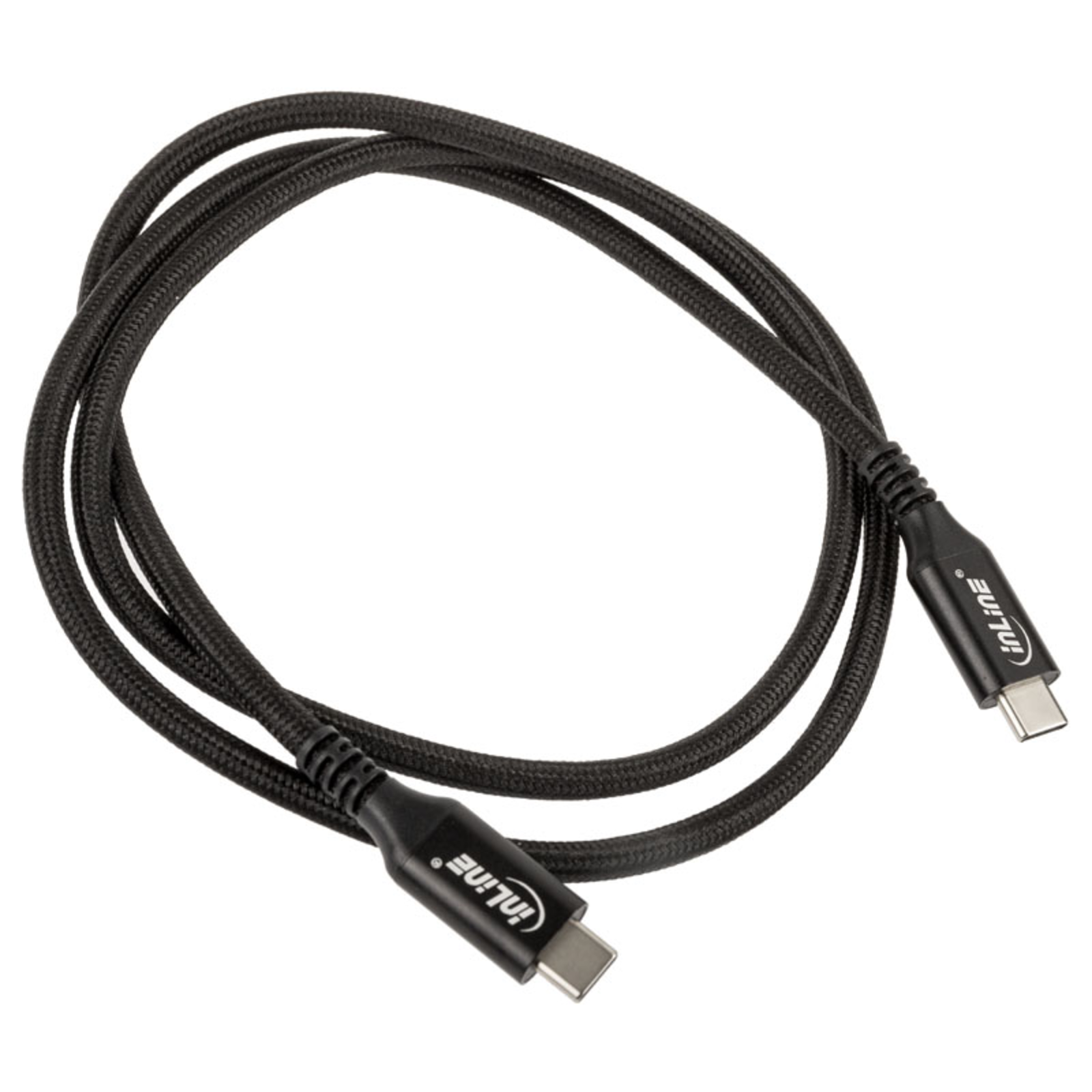 InLine USB4 Cable USB Type-C Male/male Black 1m