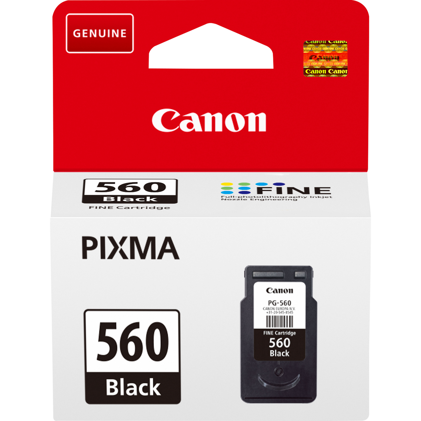 Canon PG 560 Black 180 Pages Ink 3713C001