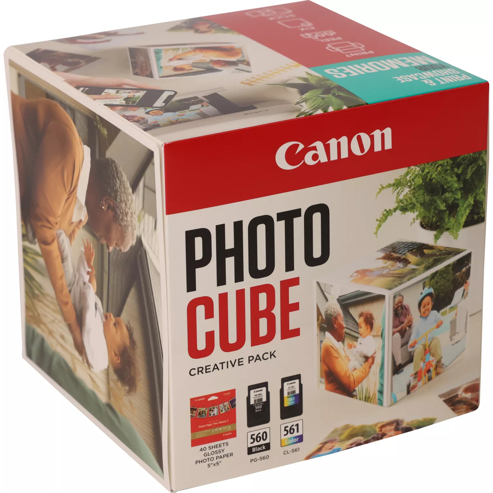 Canon Photo Cube Creative Pack 2-pack Black Color cyan magenta Yellow