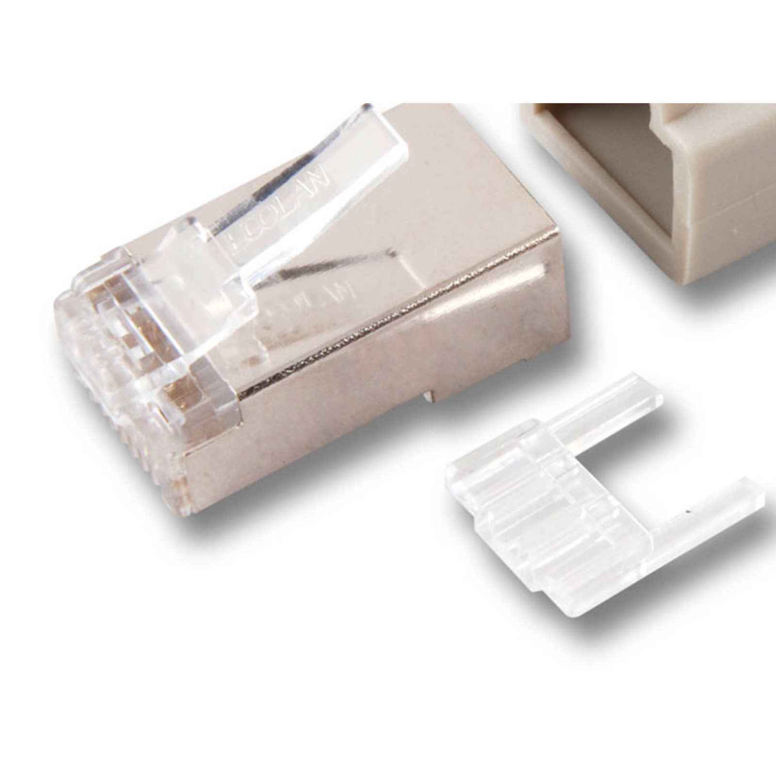 EFB Elektronik Network Connector RJ-45 STP CAT 6 Silver (pack of 100)