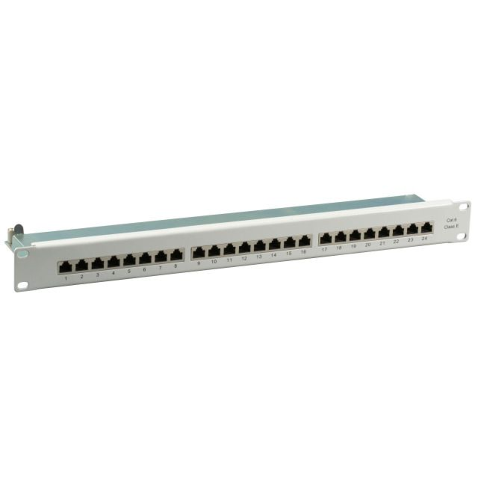 EFB Elektronik Patch Panel RJ-45 X 24 Grey RAL 7035 1U 48.3cm (19inch)