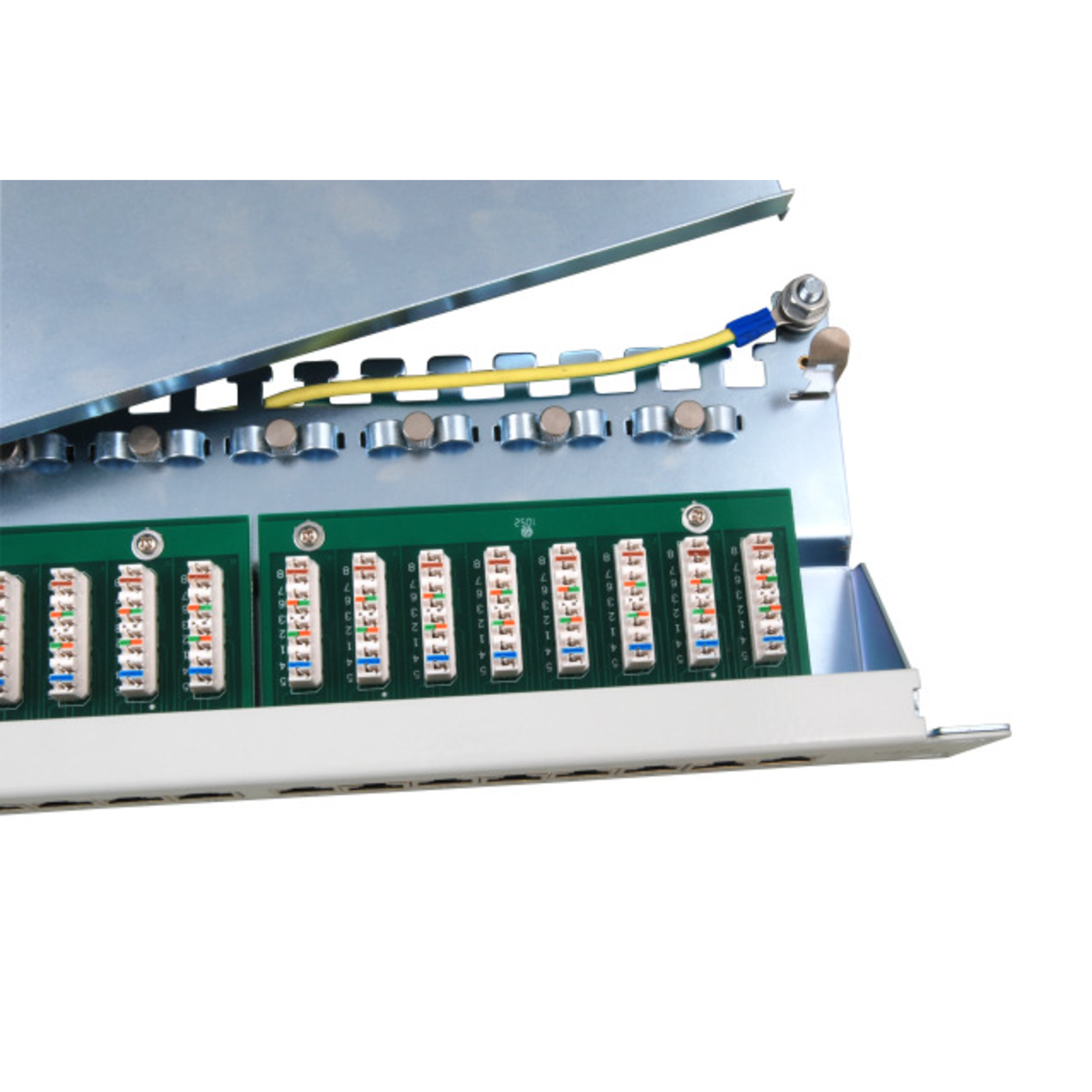 EFB Elektronik Patch Panel RJ-45 X 24 Black RAL 9005 1U 48.3cm (19inch)