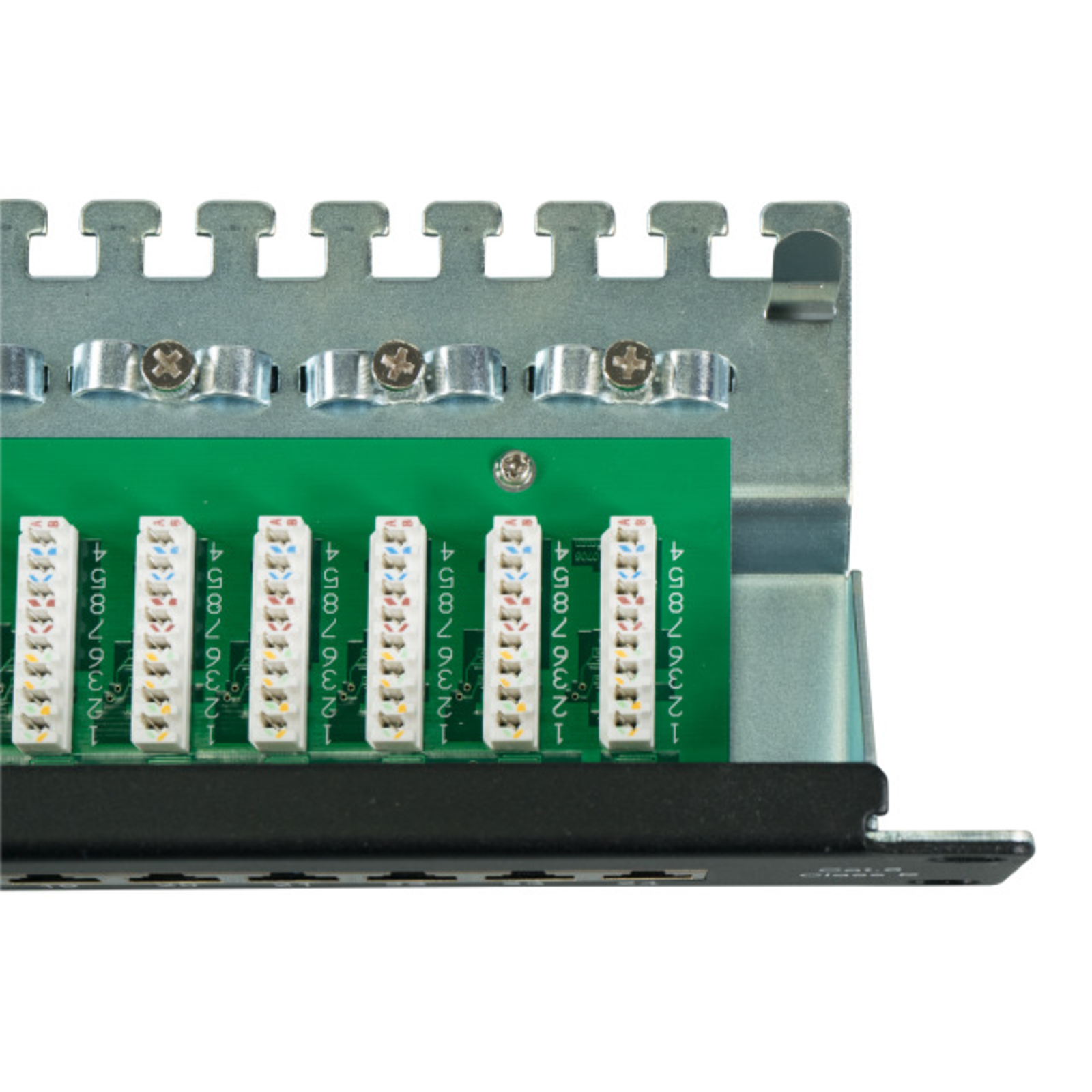EFB Elektronik Patch Panel RJ-45 X 24 Black RAL 9005 1U 48.3cm (19inch)