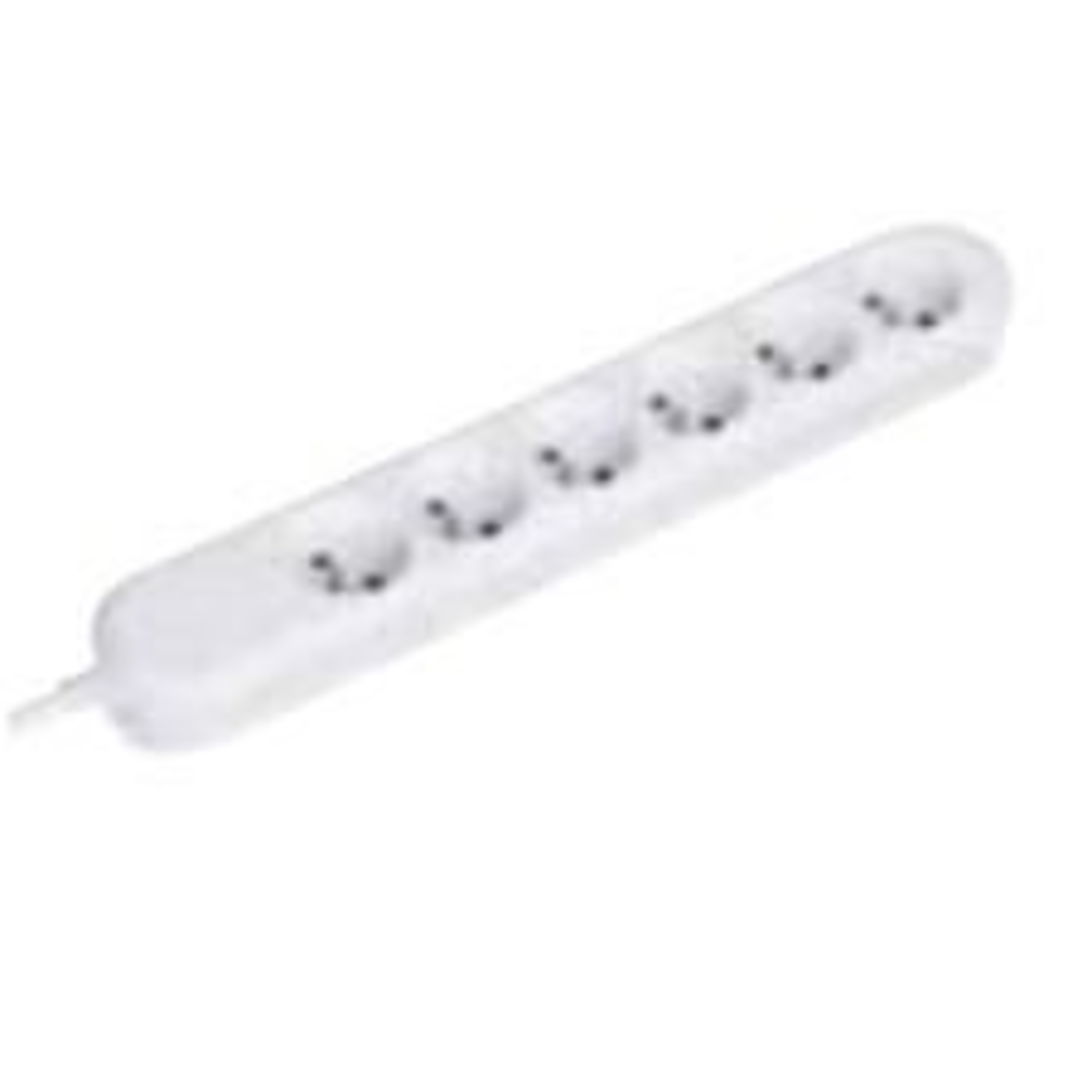 Bachmann Smart Power Strip from 6 X SCHUKO Sockets SCHUKO Socket 1.5 M Power Cord White