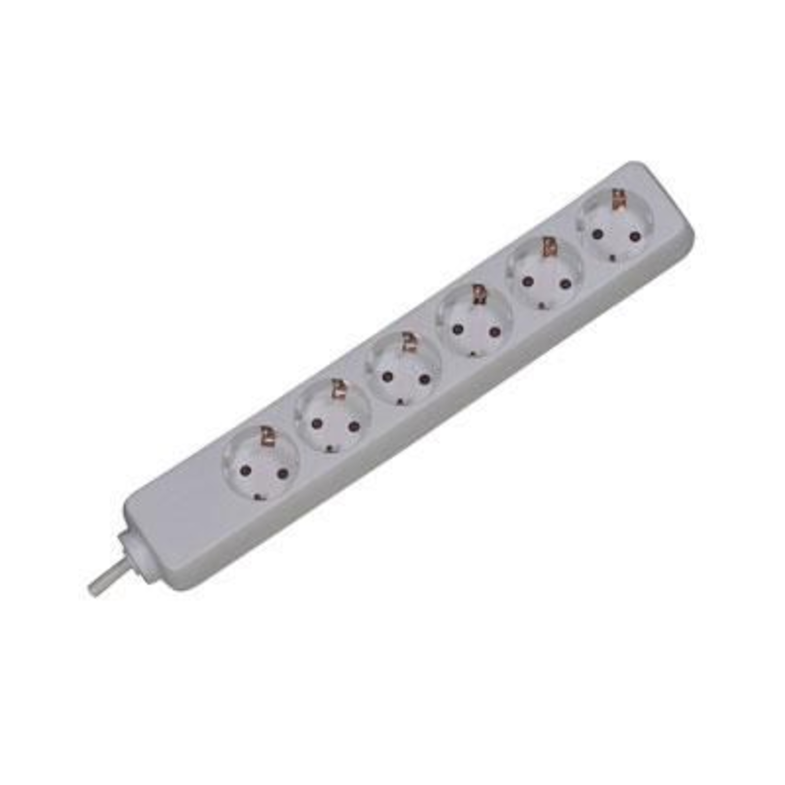 Bachmann SMART Socket Strip 6-way White 3 Metre Cable