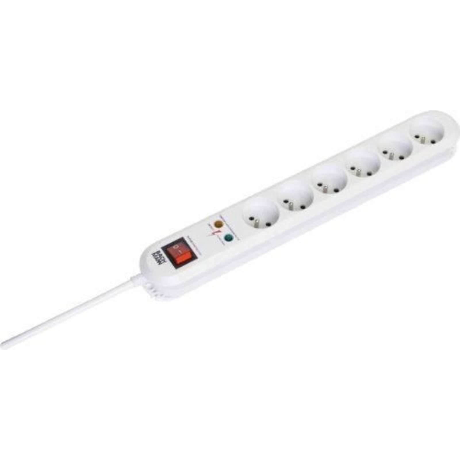 Bachmann SMARTLINE 3 M Indoor Type E White 6 AC Outlets 3600 W