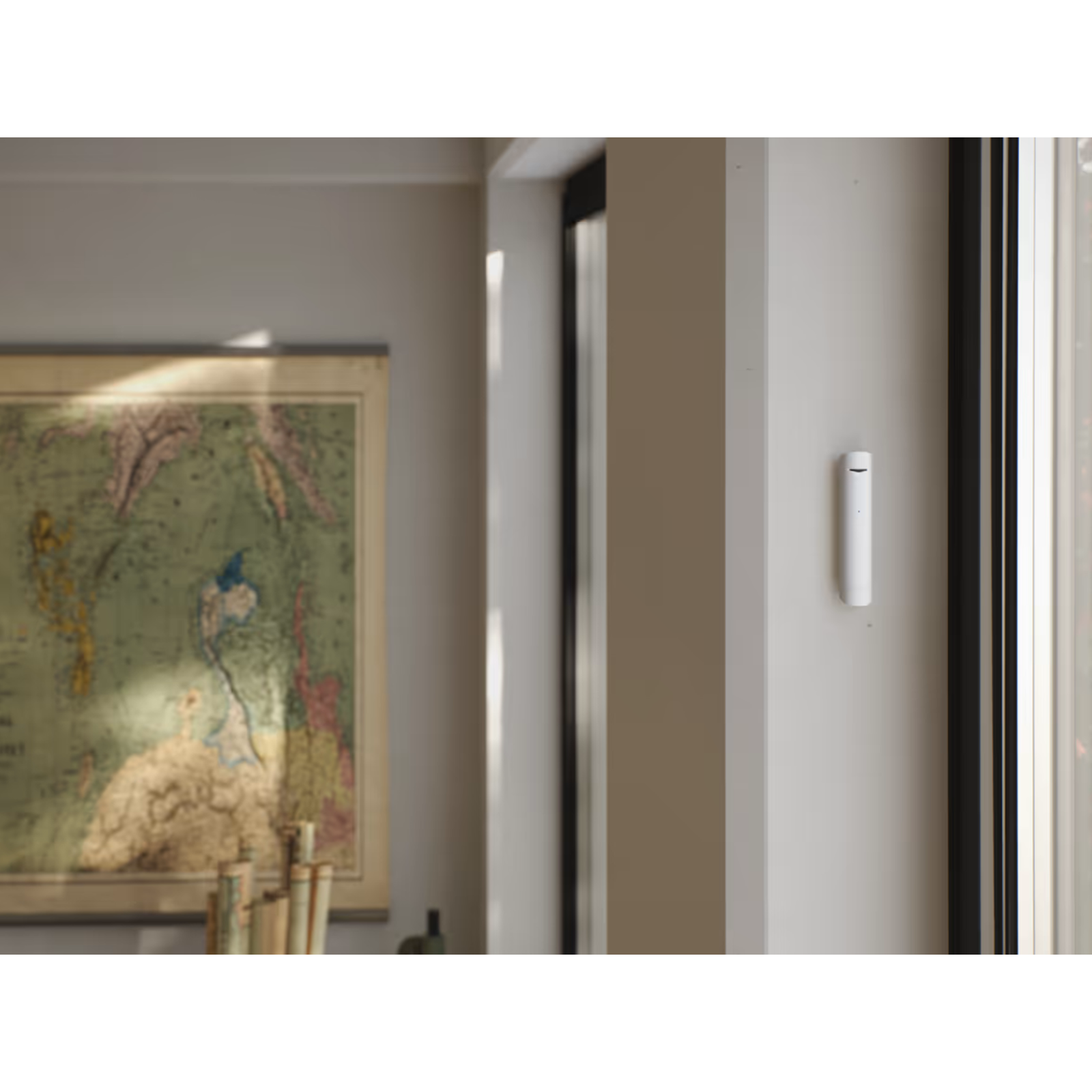 AJAX Black Glass Breakage Sensor Wireless up to 9m 180 Degree for Hub/Hub2/Hub Plus/Hub Hybr Id