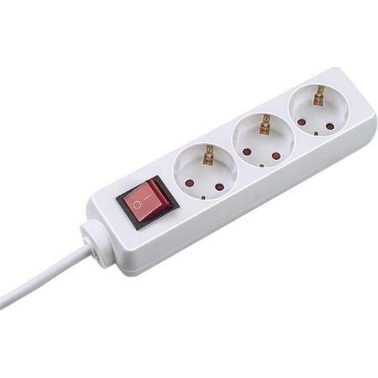 Bachmann 384.272S Power Strip with Switch White Predective Contact 1 Pc.