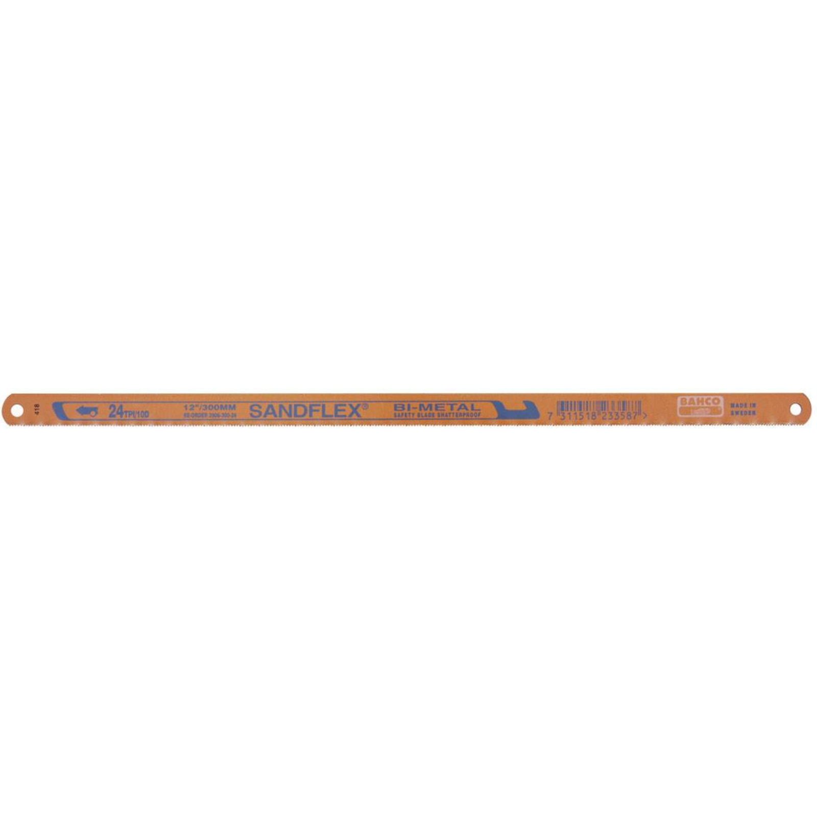 Bahco 3906-300-24-10P Sandflex Bi-metal Handsaw Blade 10 Pieces (3906-300-24-10P)