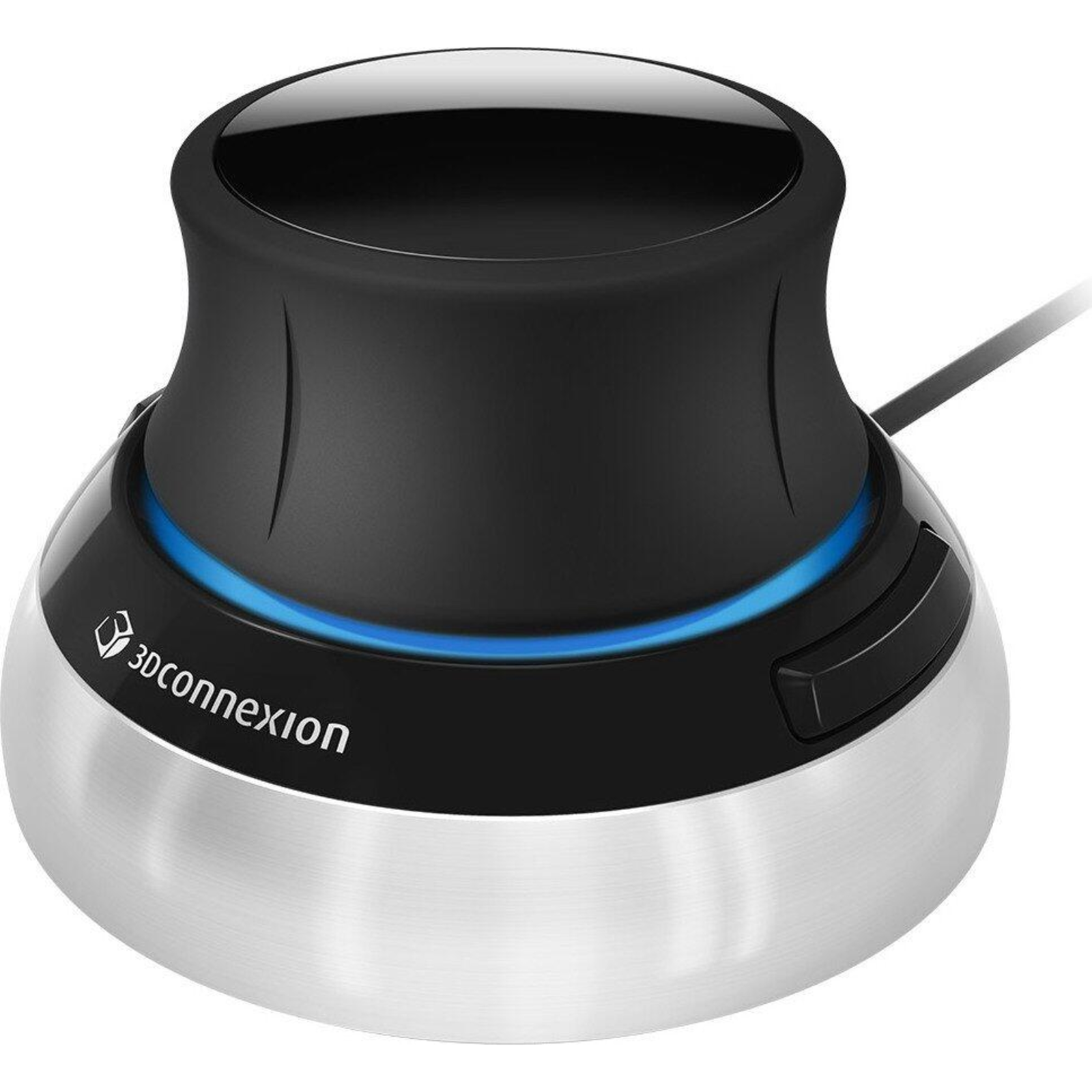 3dconnexion SpaceMouse Compact Cabling Black Silver
