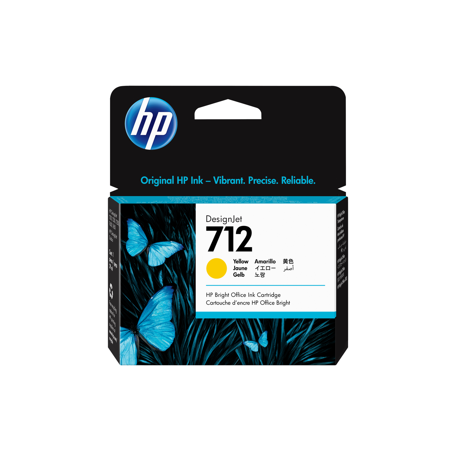 HPI 712 Yellow Ink 3ED69A
