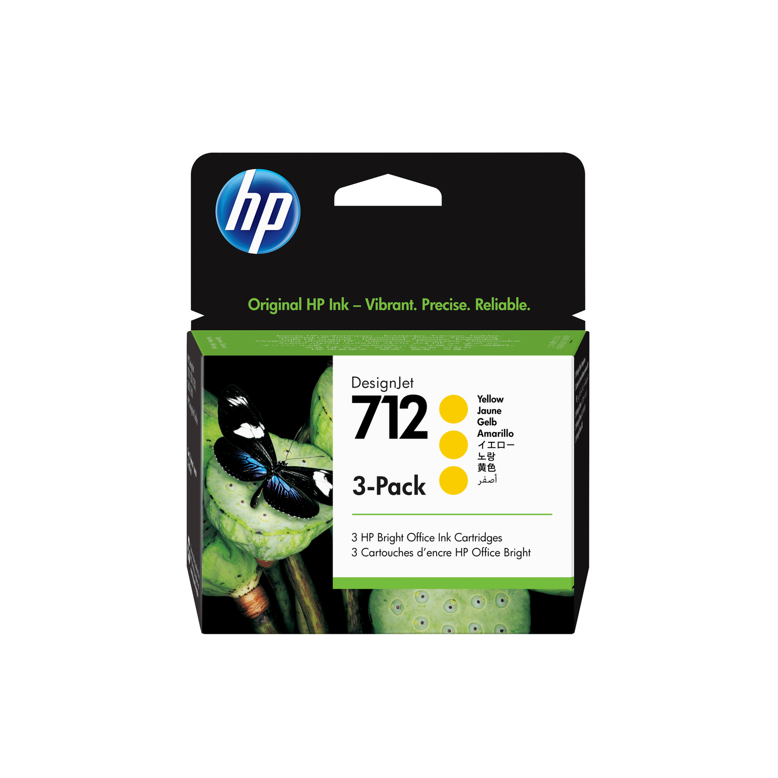 HPI 712 Yellow Ink 3ED79A
