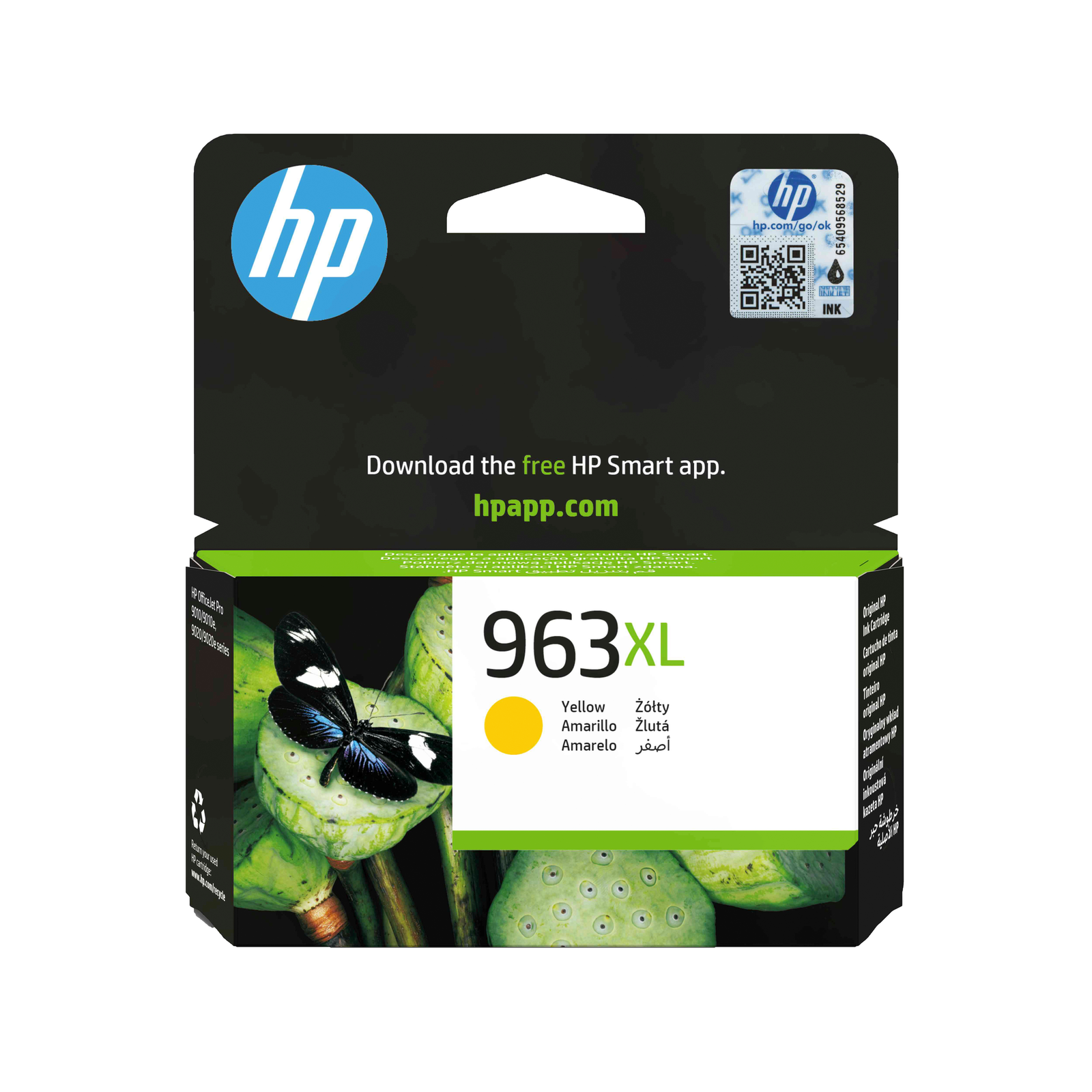 HPI 963XL Yellow 1600 Pages Ink 3JA29AE