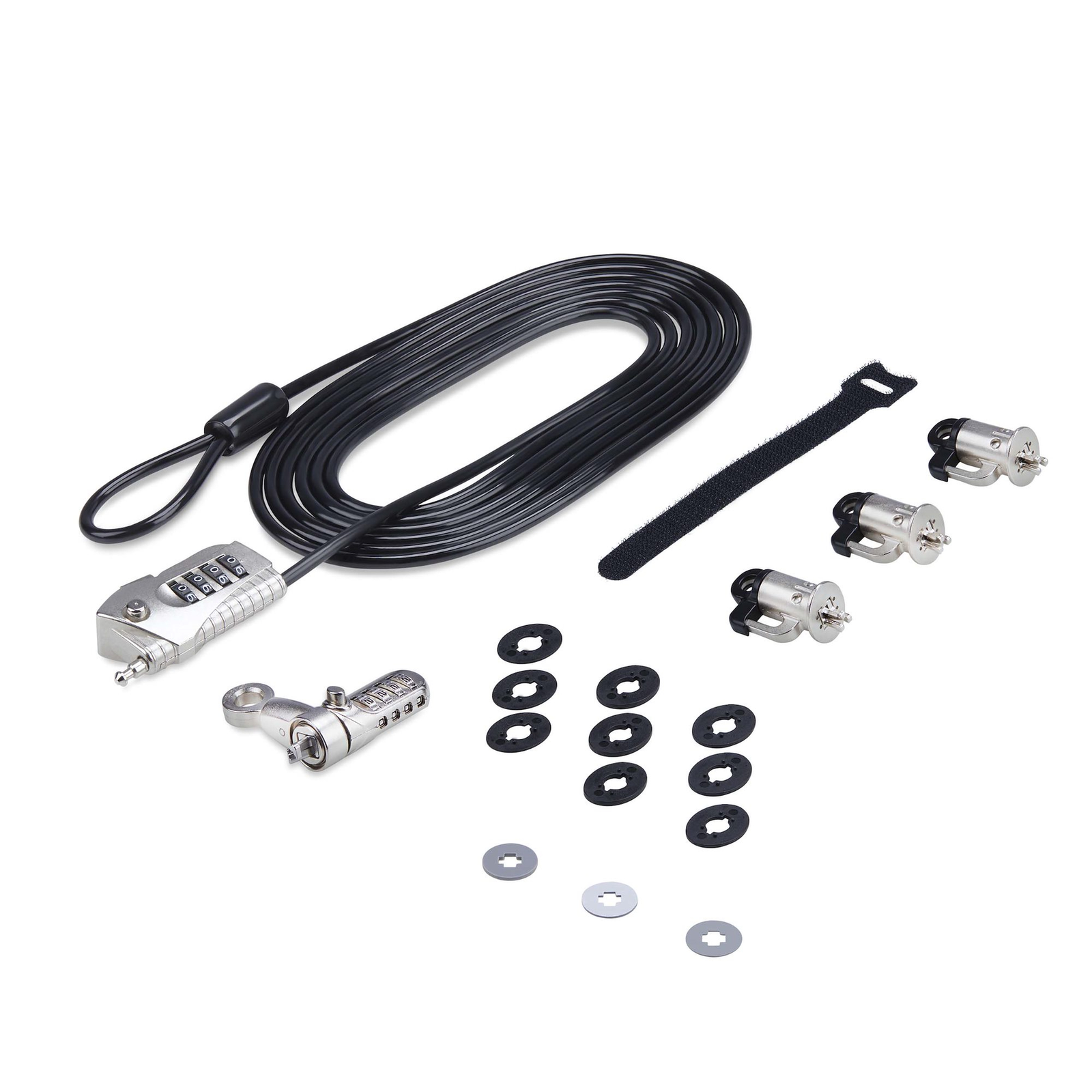 StarTech.com Laptop/Desktop Peripheral Lock Kit 9.8ft (3m)