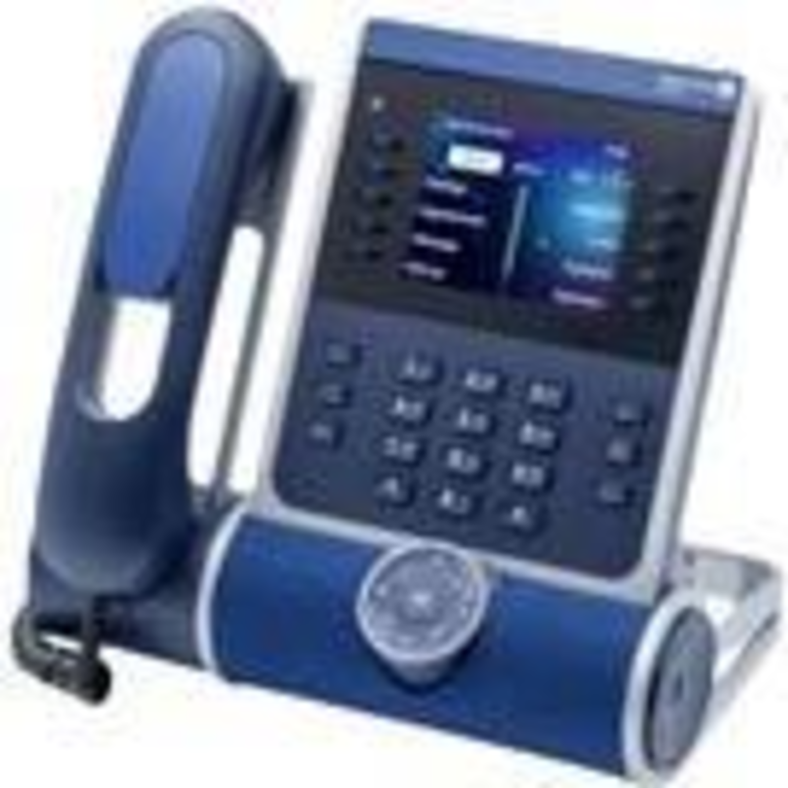 Alcatel Lucent ALE-300 VoIP Telephone Blue LCD