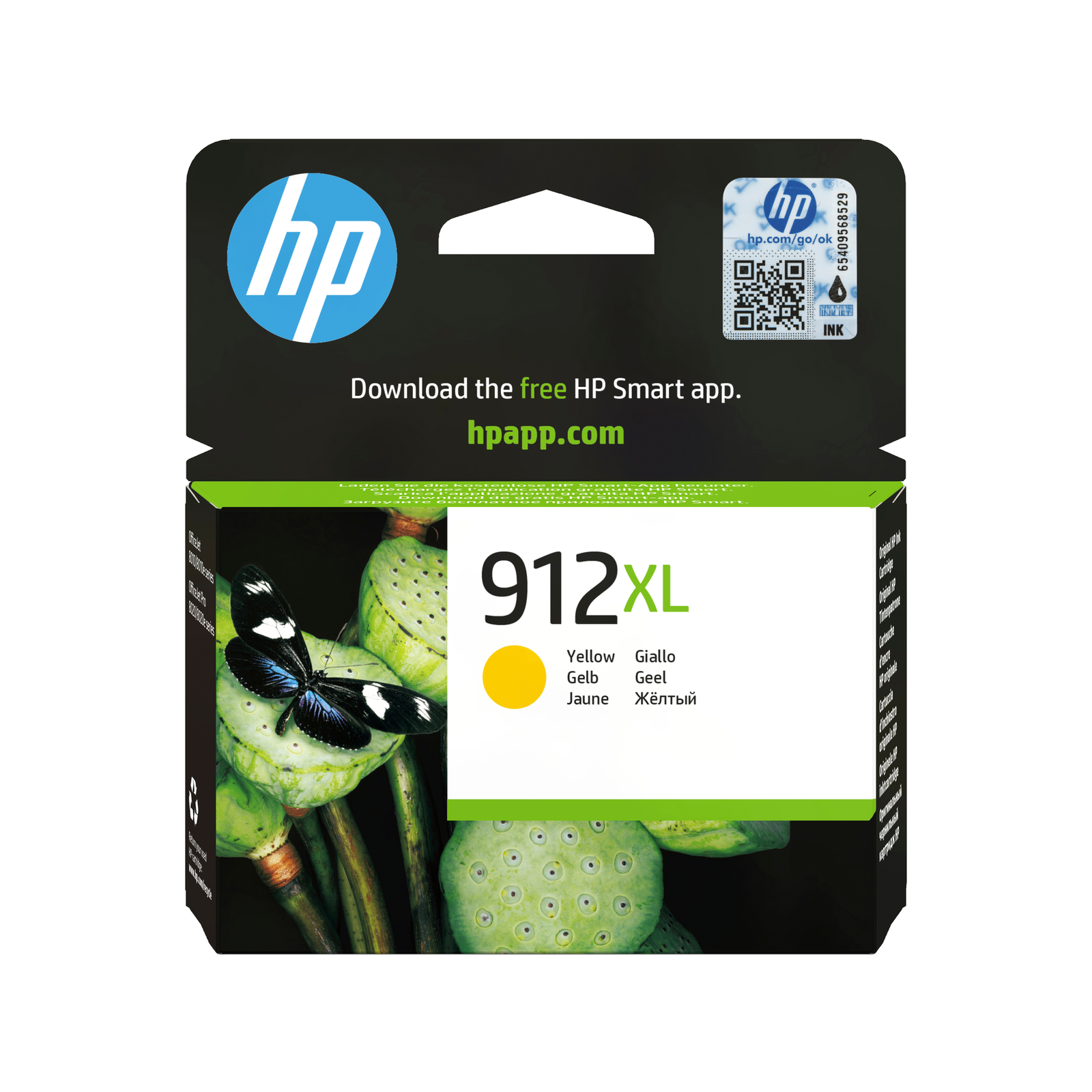 HPI 912XL Yellow 825 Pages Ink 3YL83AE