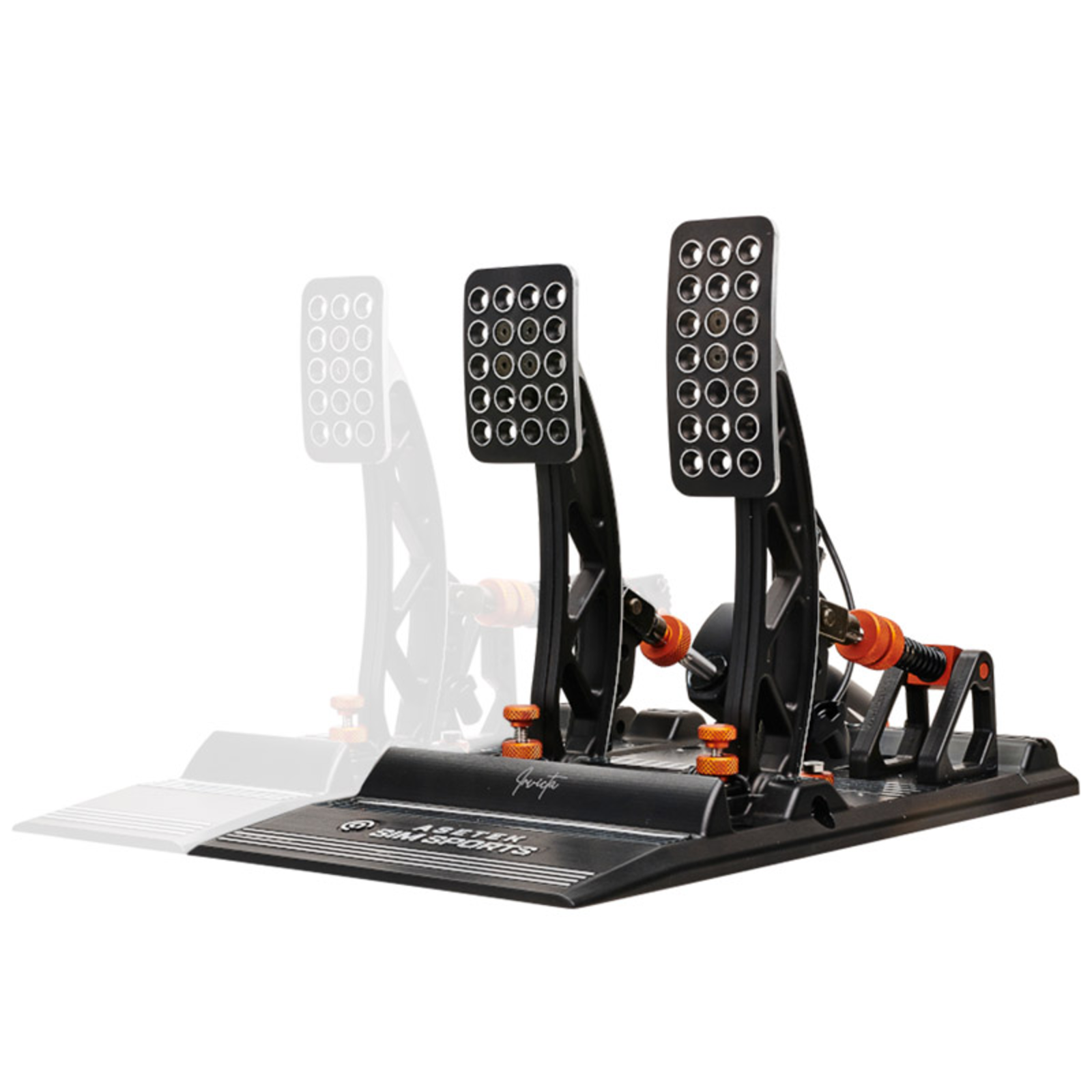 Asetek SimSports Invicta Sim Racing Accelerator And Brake Pedal