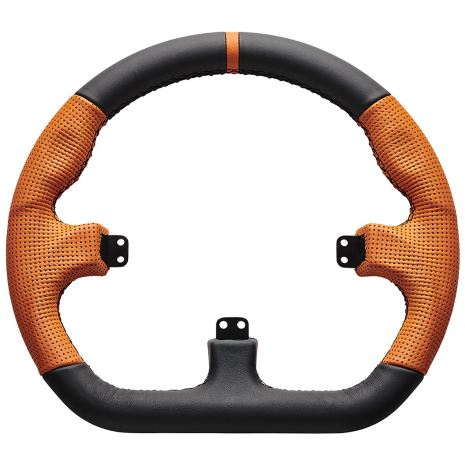 Asetek SimSports GT Rim Closed D Leather orange