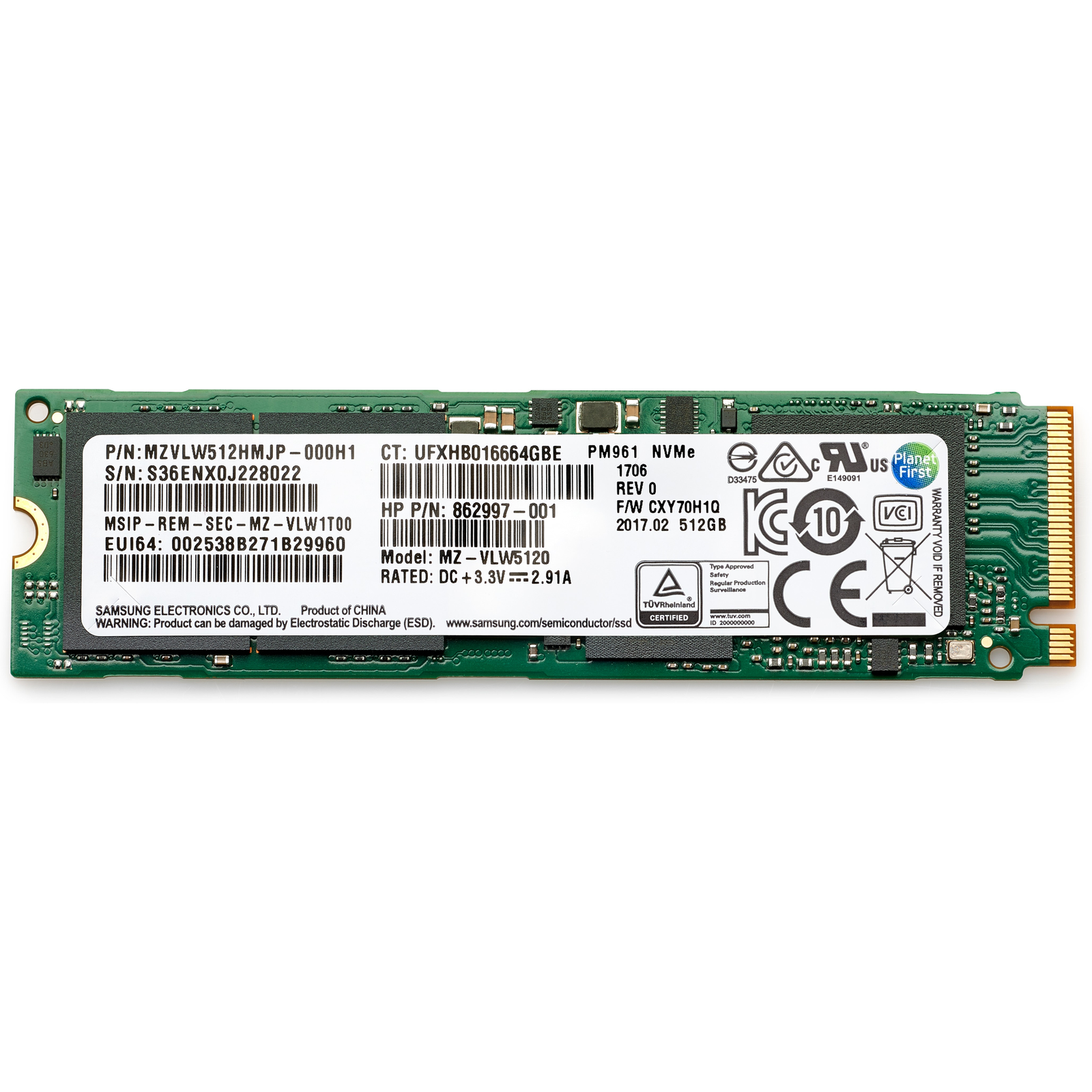HPI 1TB M.2 PCIe NVMe SSD