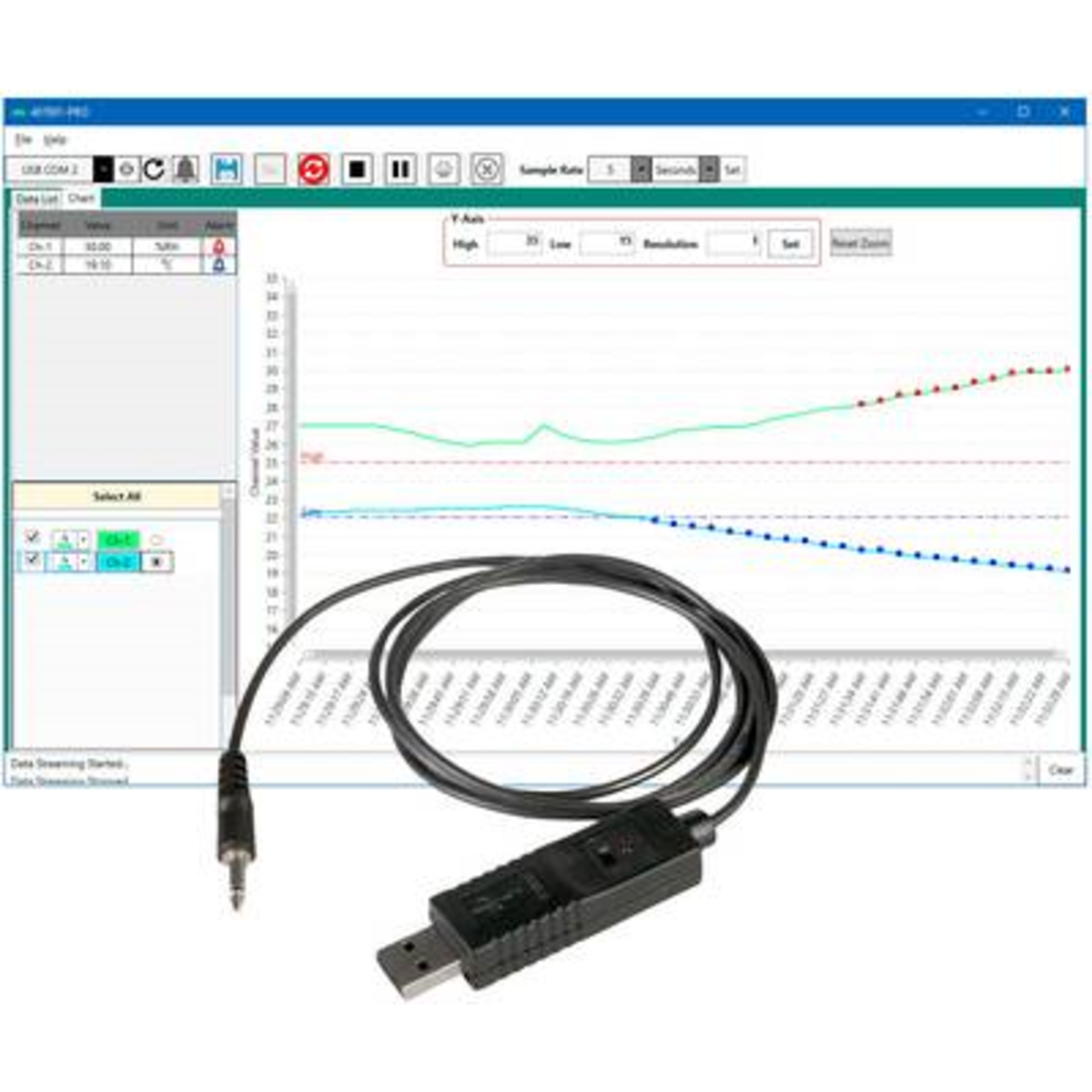 Extech 407001-PRO Software 1 Pc.