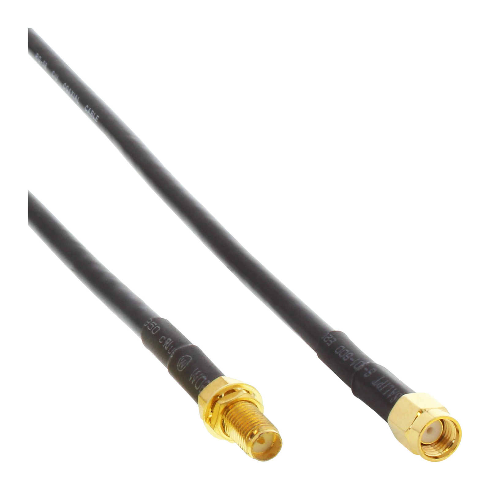 InLine WLAN Cable R-SMA Male to R-SMA Female 20m
