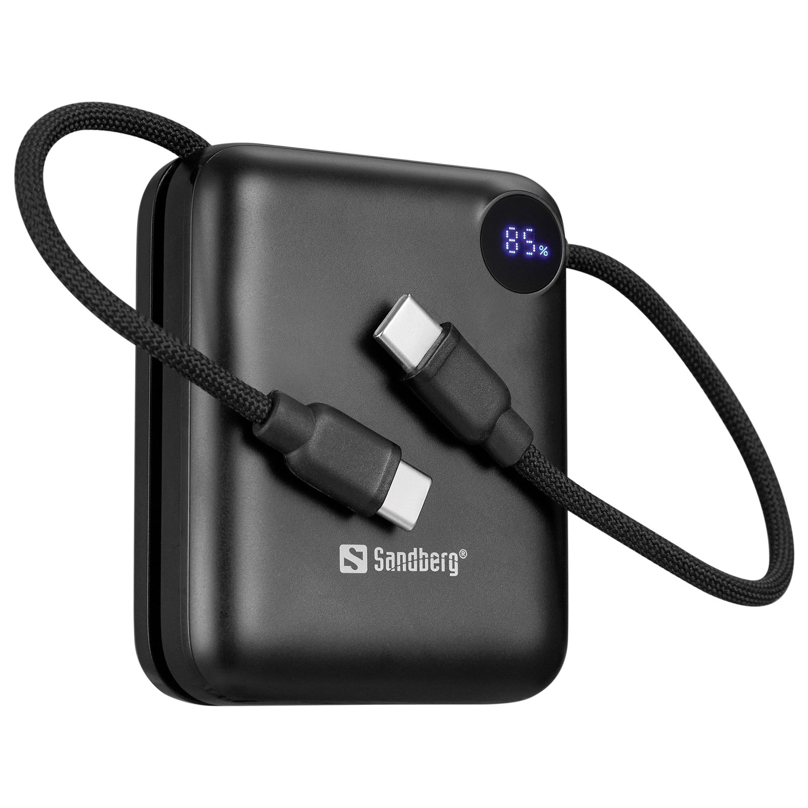 SANDBERG Connect Powerbank 10000 MAh 38.5 Wh 20 Watt 3 A PD 2.0 Power Delivery 3.1 QC 3.0 Output