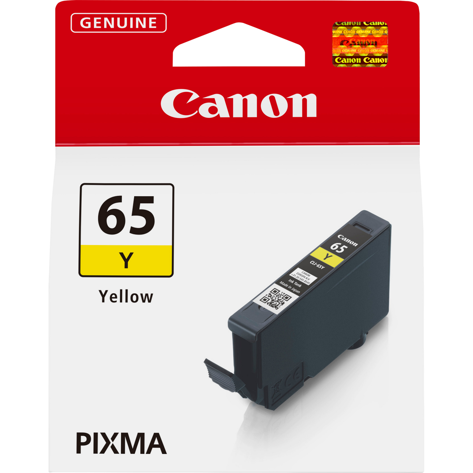 Canon CLI 65 Y Yellow Ink Container 4218C001