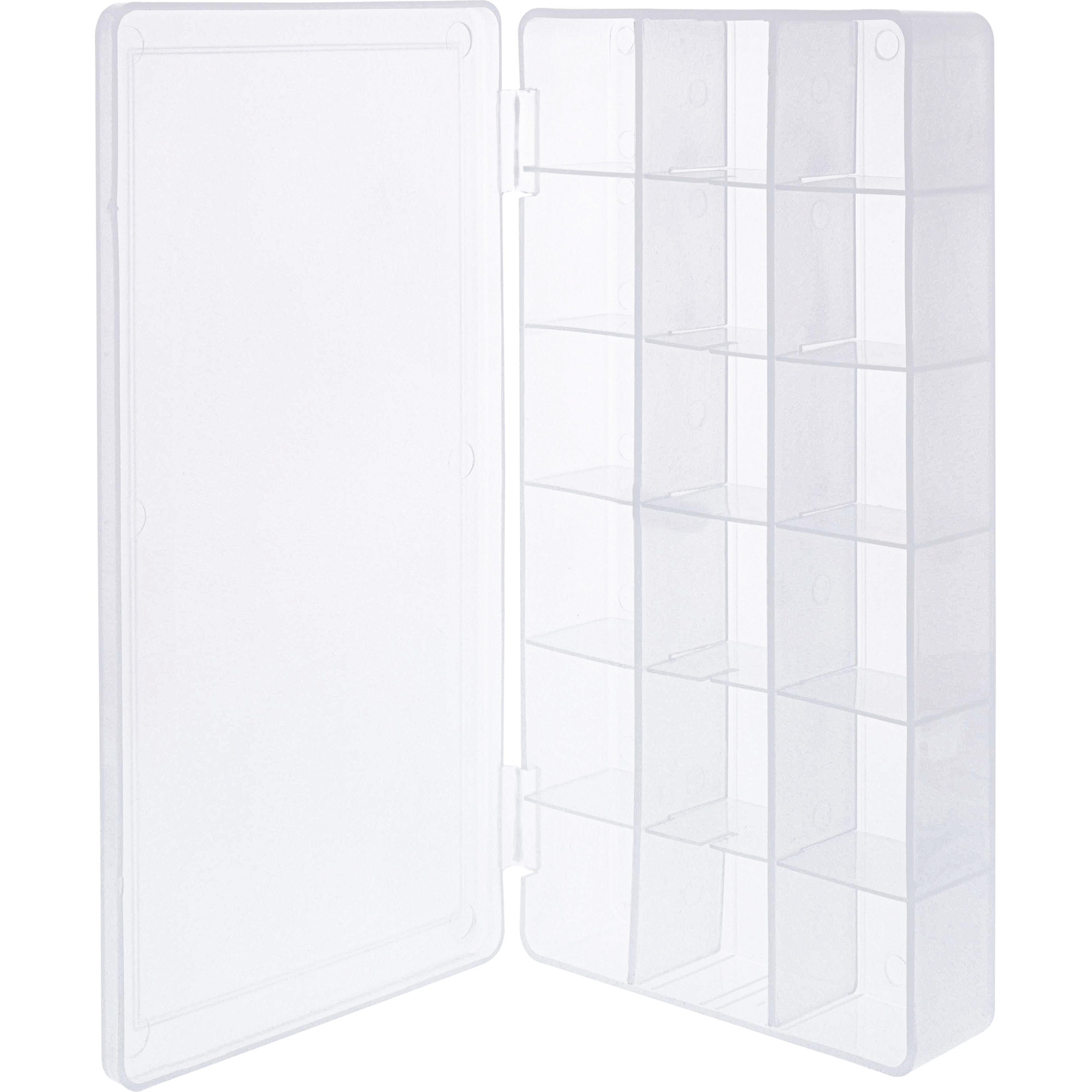 InLine Small Parts Empty Box 18 Compartments Dimensions 213x114x35mm