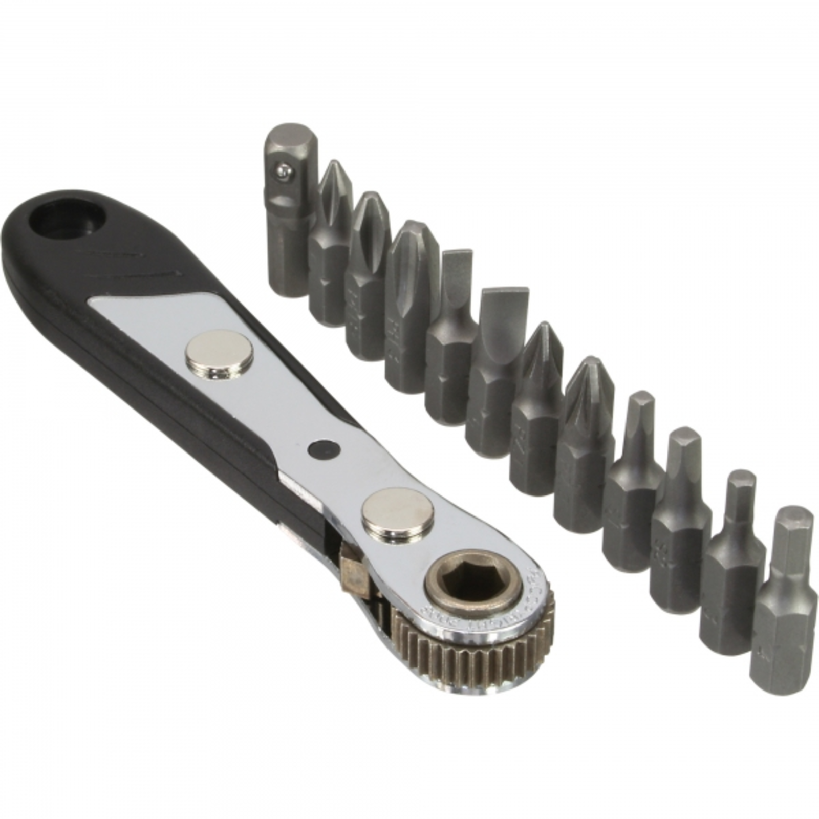InLine Screwdriver Box Ratchet Screwdriver with Bit Set