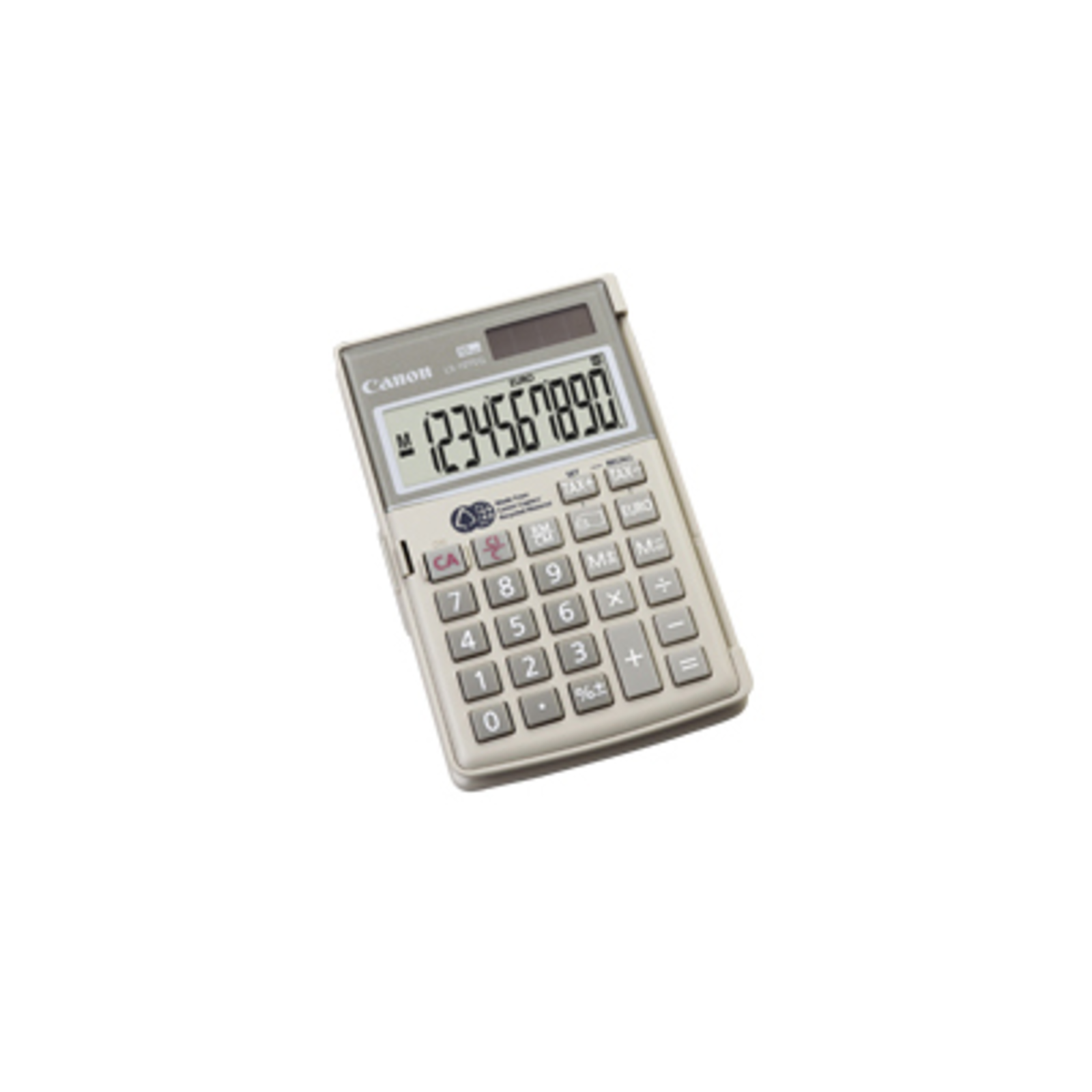 Canon Pocket Calculator LS-10TEG Gray/metallic