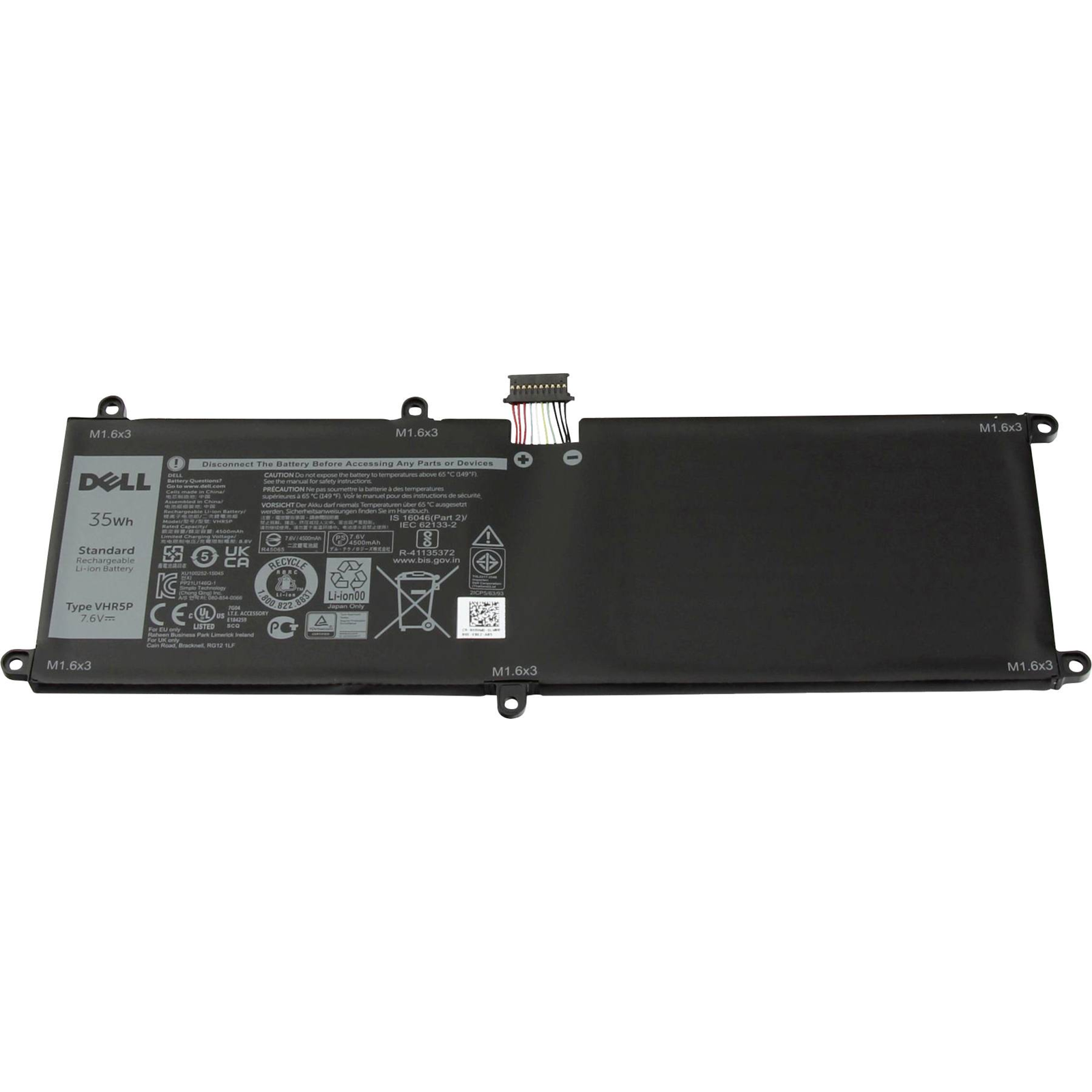 Dell 35Wh 2-cell Lithium-ion Battery for Latitude Tablet