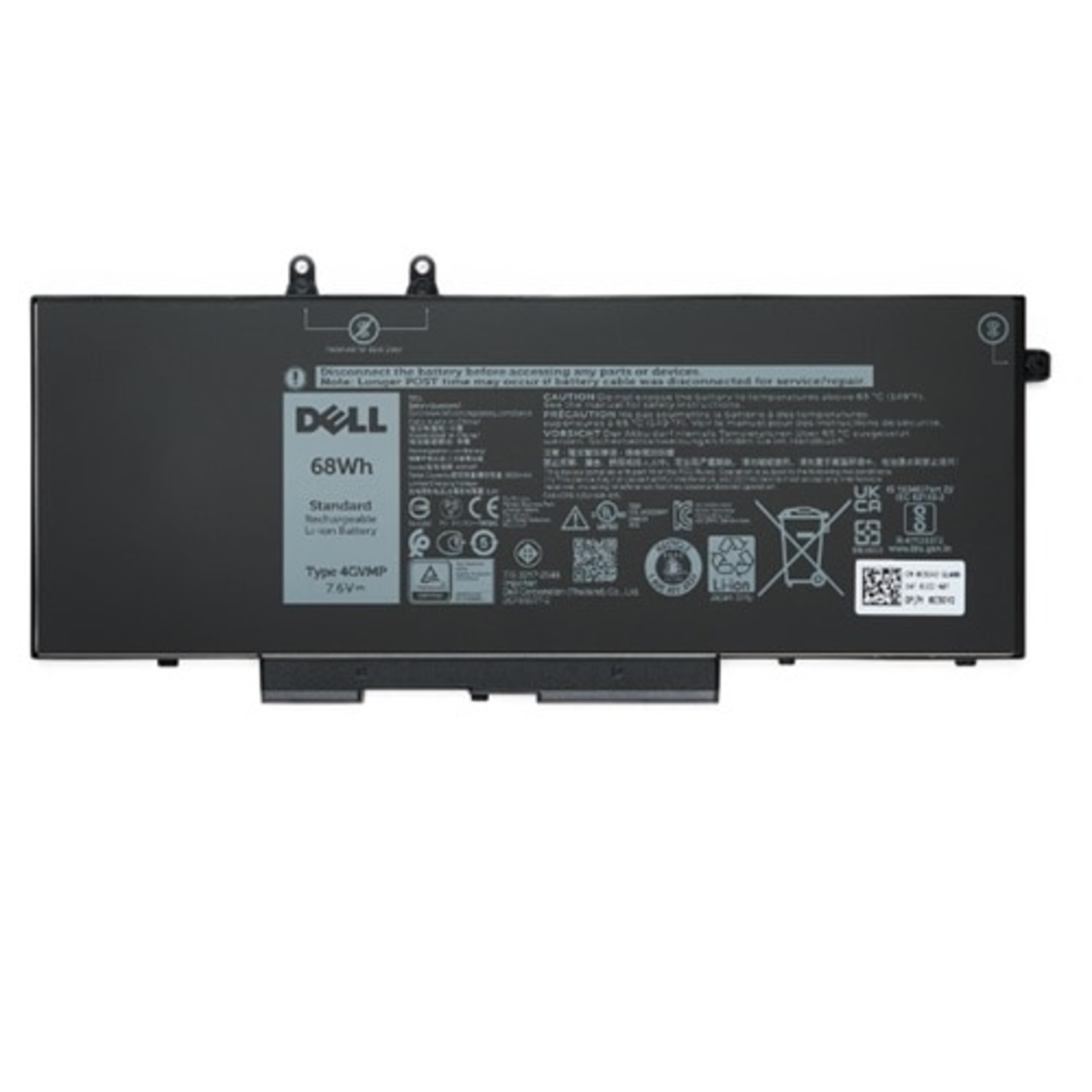 Dell Main Battery Pack 15.2V 4250mAh Latitude 5410 5510