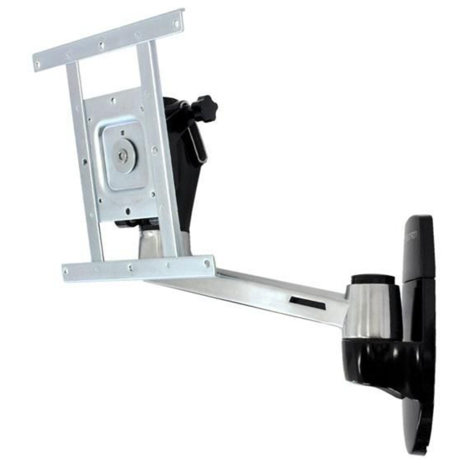 Ergotron LX HD Wallmount Swing Arm Silver Black Swing Arm for Wall Mounting
