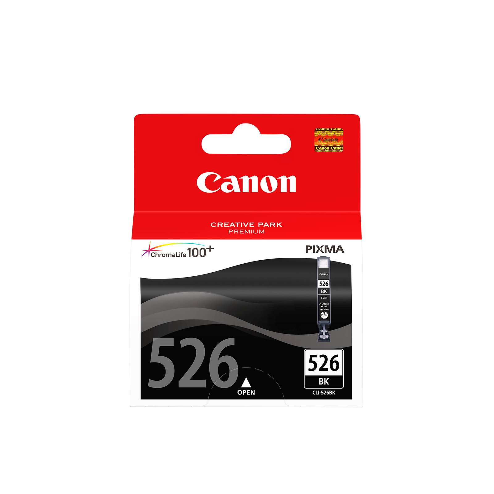 Canon CLI 526BK Black 660 Pages Ink Container 4540B001