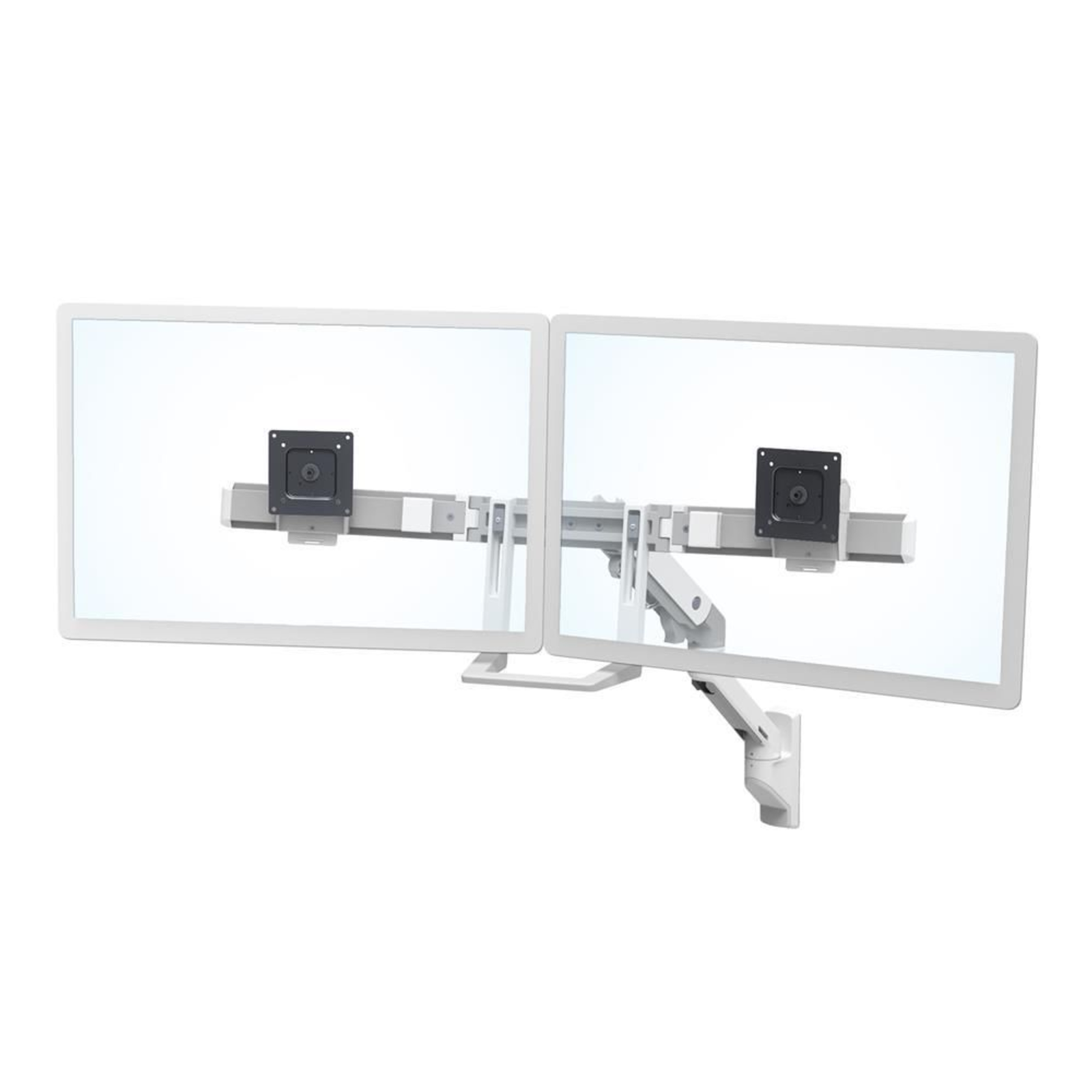 Ergotron HX Dual Monitor Arm Wall Mount for Two Monitors up to 81.28 Cm 32 Inch White