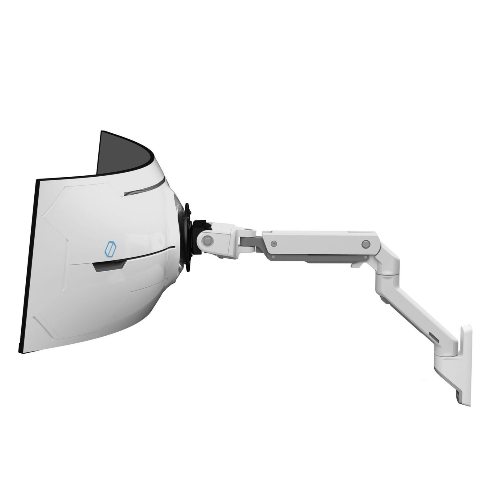 Ergotron HX Mounting Kit Articulated Arm Constant Force Technology Curved LCD Display Extremely Deep