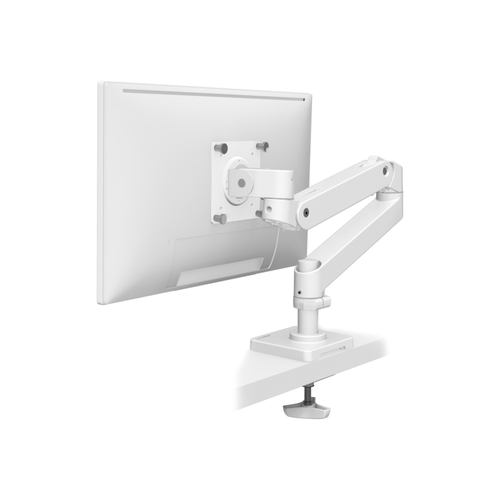 Ergotron LX Pro Mounting Kit Arm LCD Display Grommet Mount Aluminium White Size up to 86.4cm 34 Inch