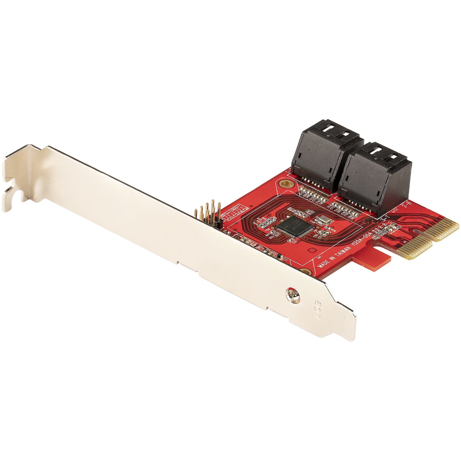 StarTech.com PCIe SATA Controller Card 4 Port SATA 3 Expansion Card Controller 6Gbit-s